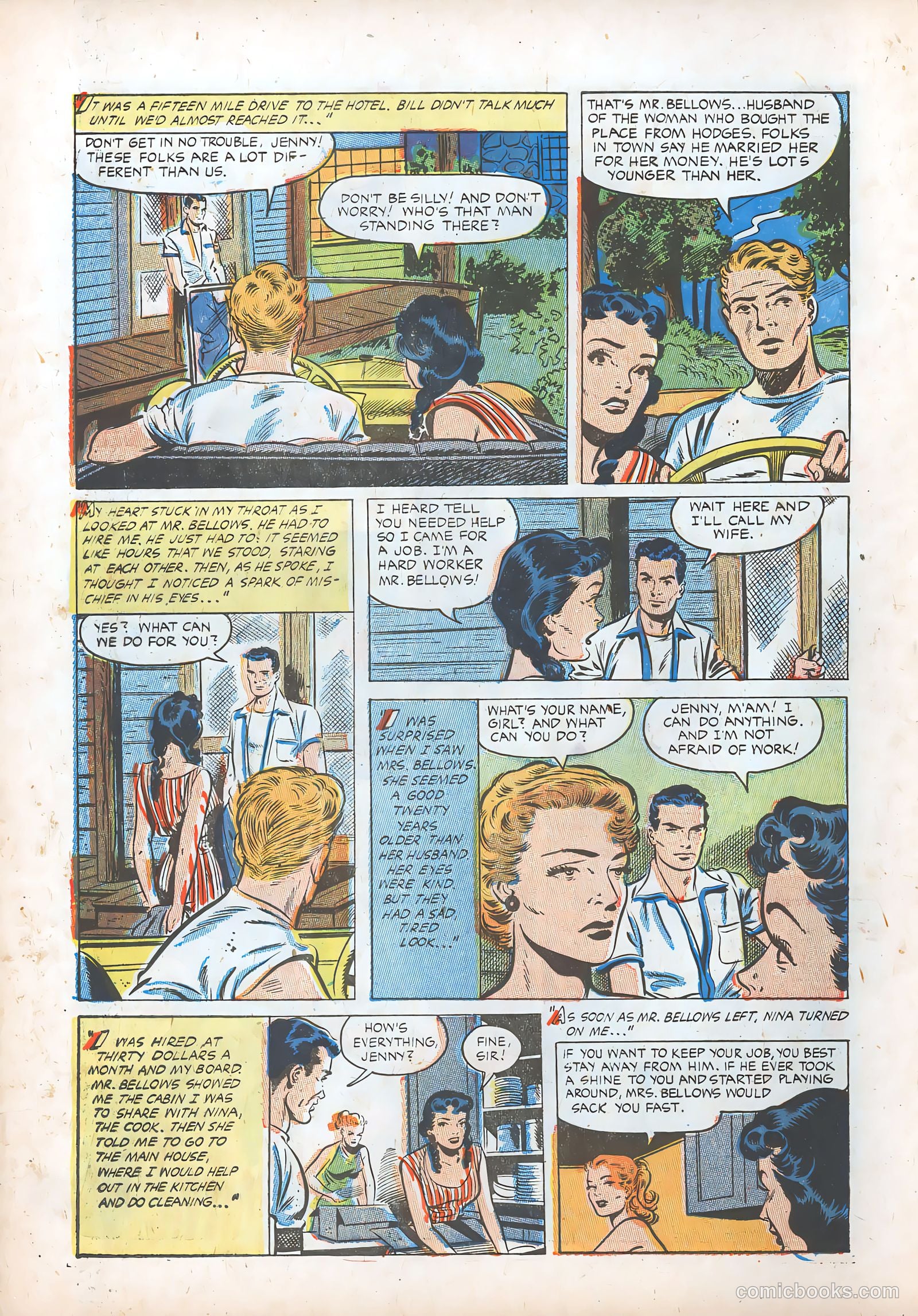Teen-Age Romances #35 (1954) — page 6 of 36