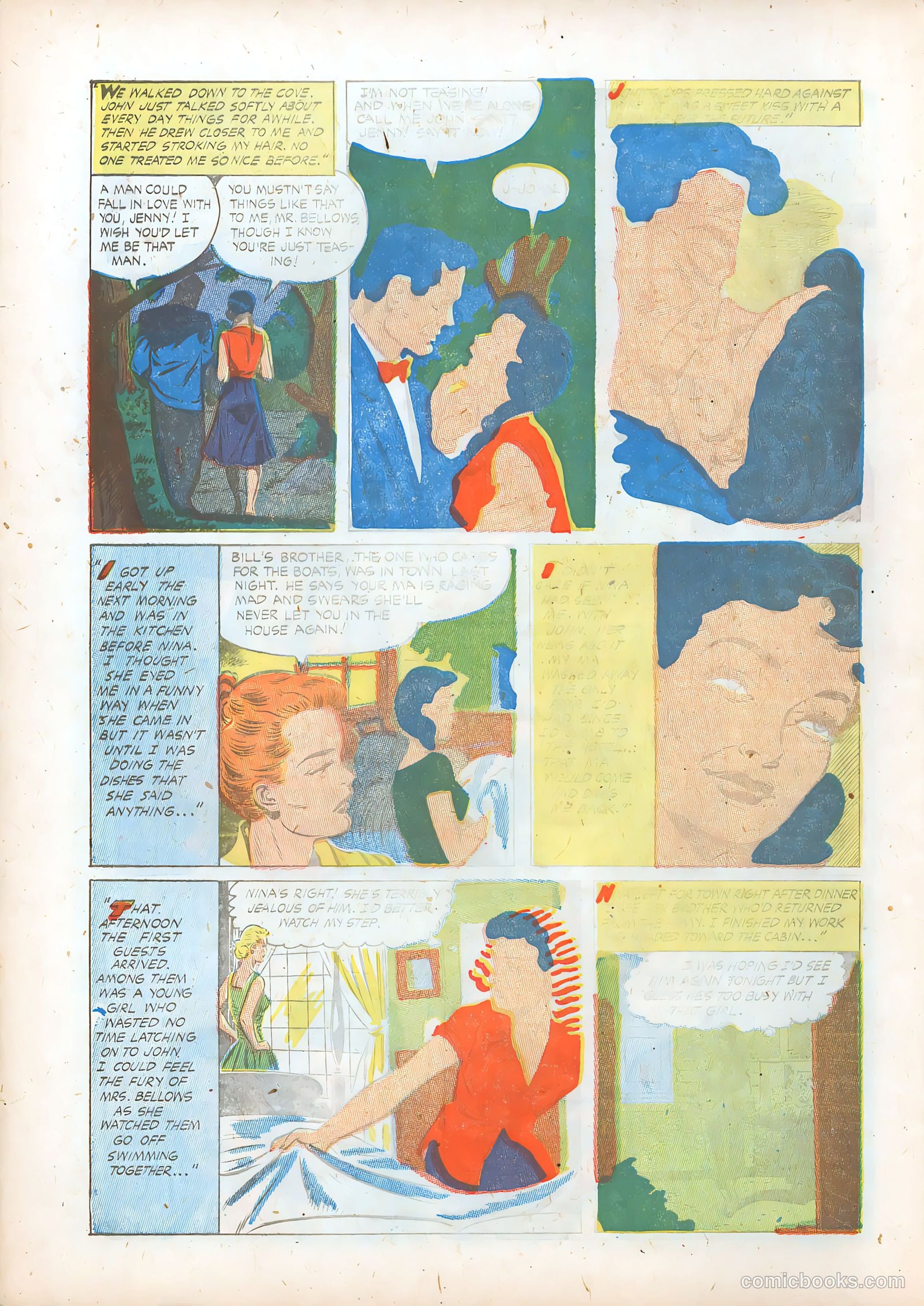 Teen-Age Romances #35 (1954) — page 8 of 36