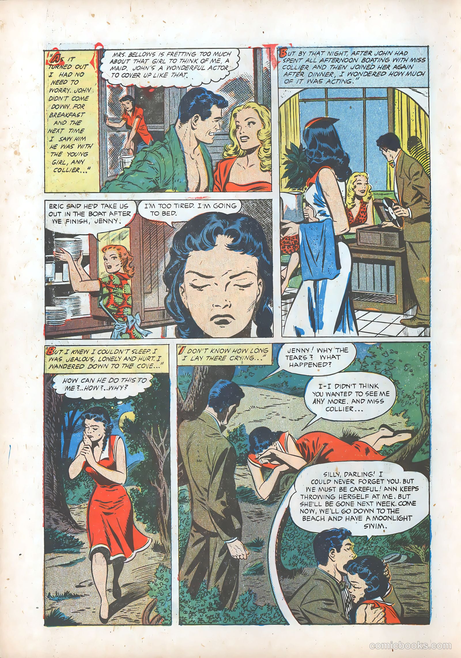 Teen-Age Romances #35 (1954) — page 10 of 36