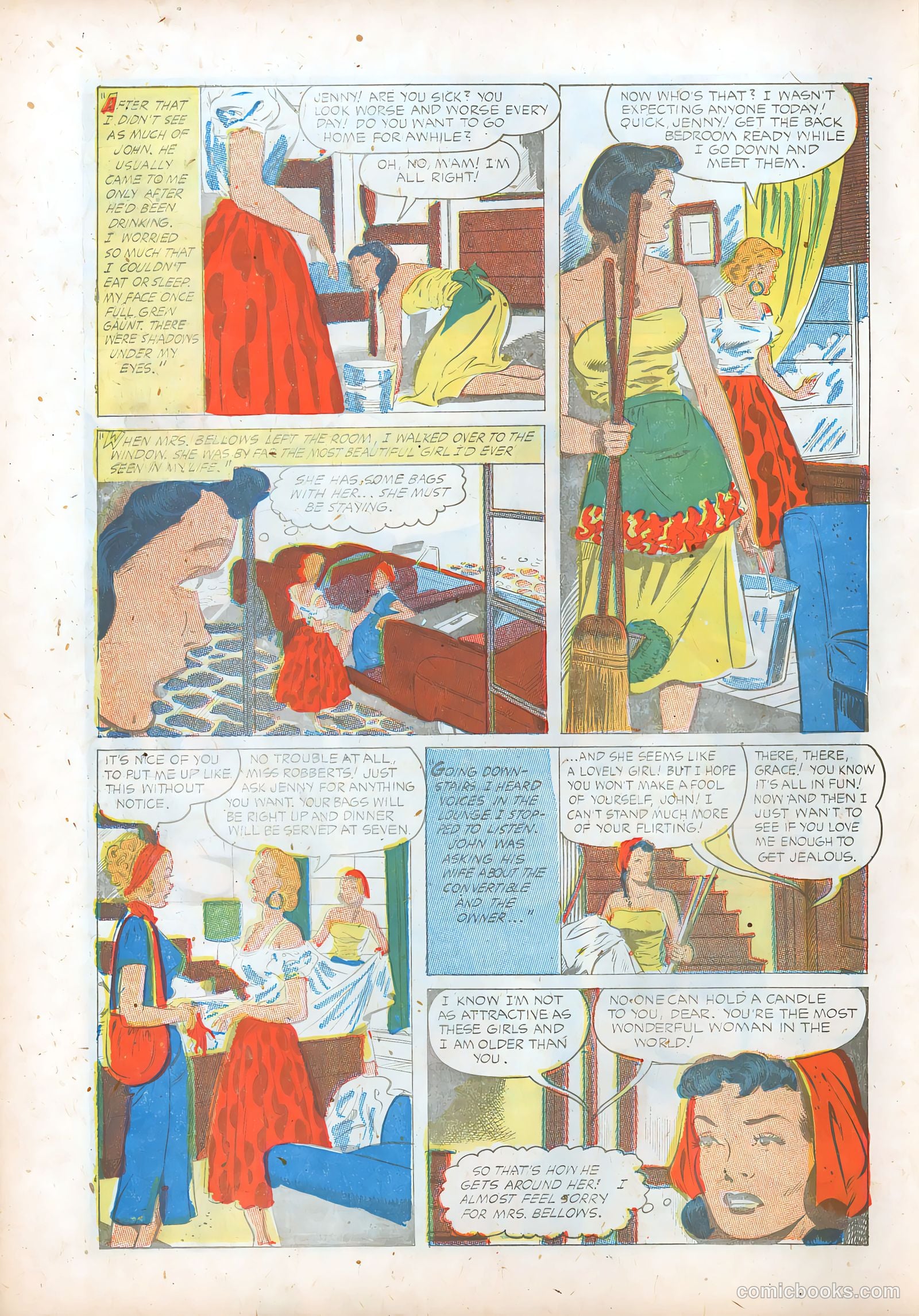 Teen-Age Romances #35 (1954) — page 12 of 36