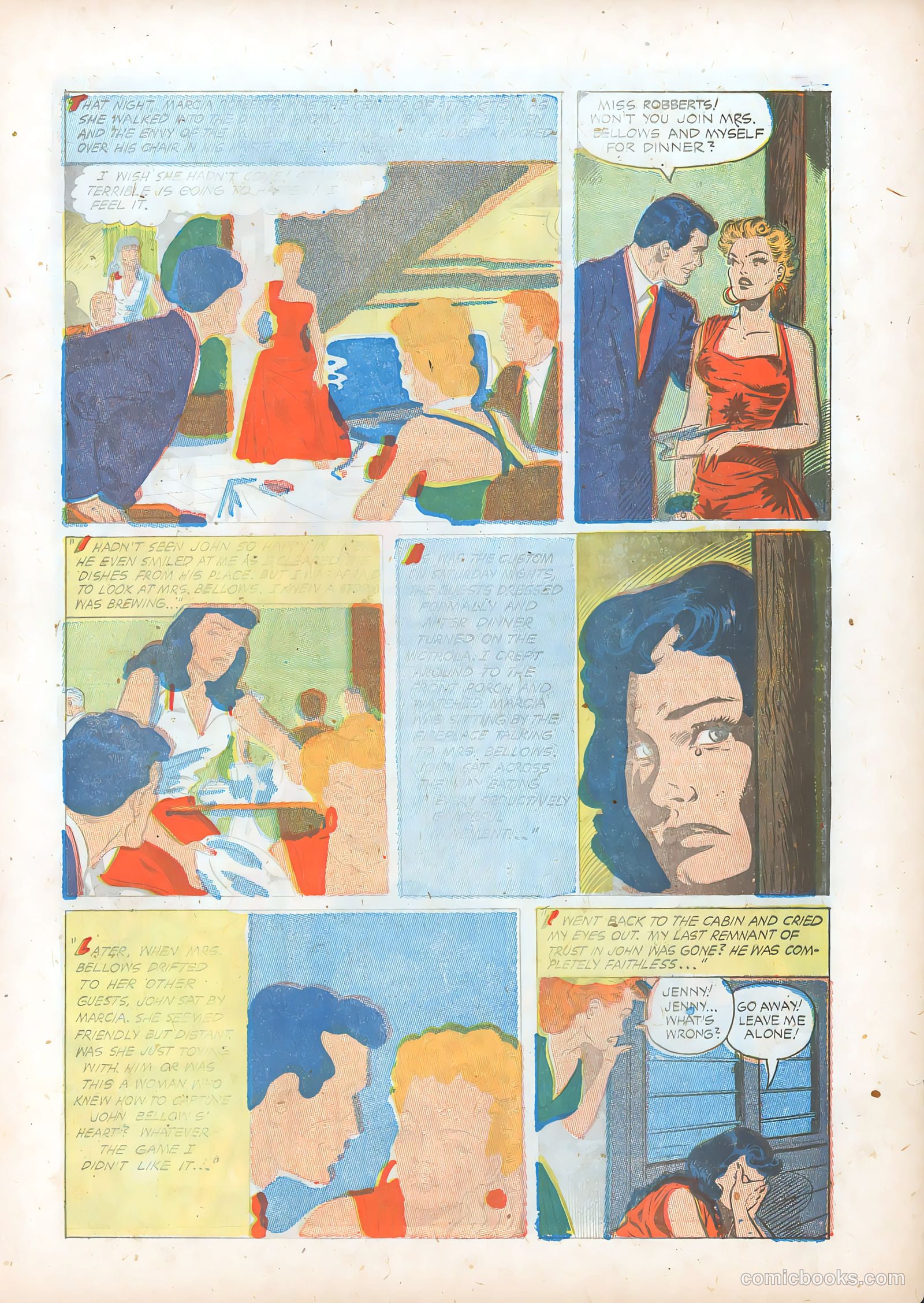 Teen-Age Romances #35 (1954) — page 13 of 36