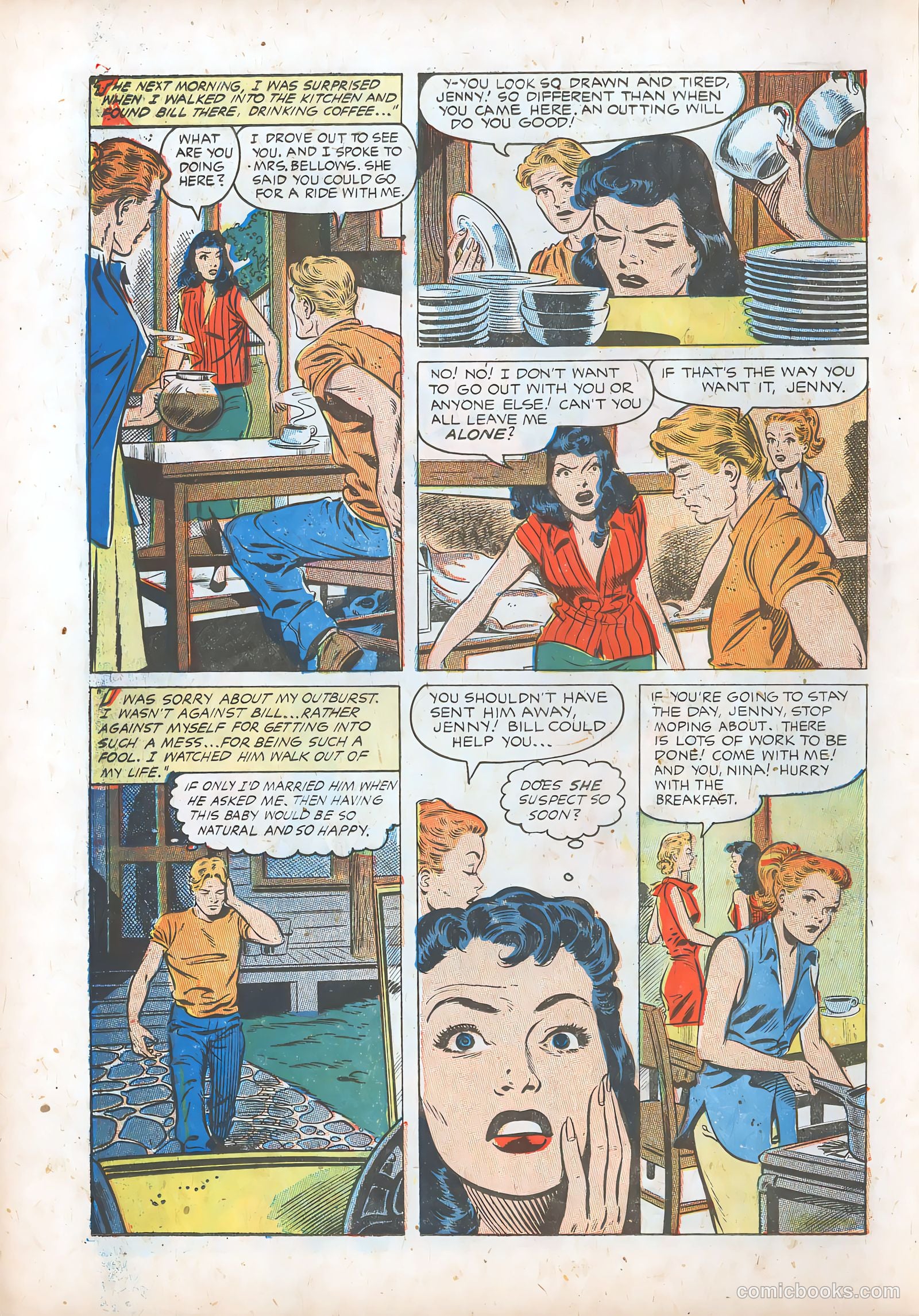 Teen-Age Romances #35 (1954) — page 14 of 36