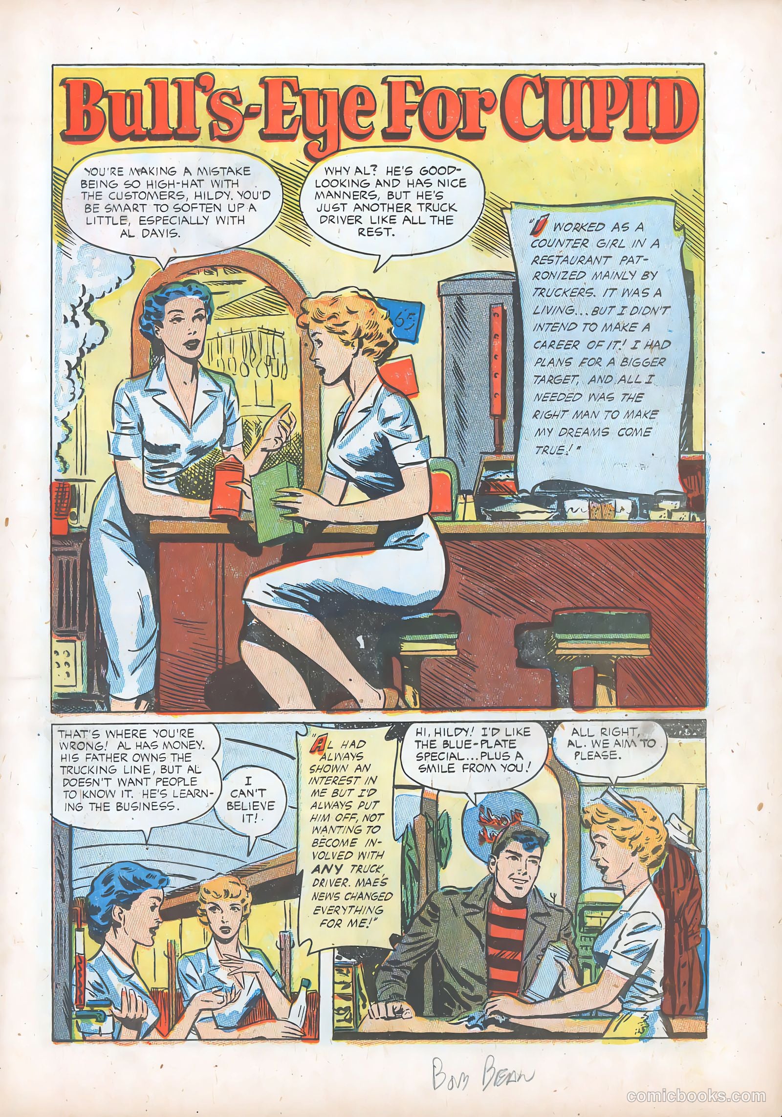 Teen-Age Romances #35 (1954) — page 19 of 36
