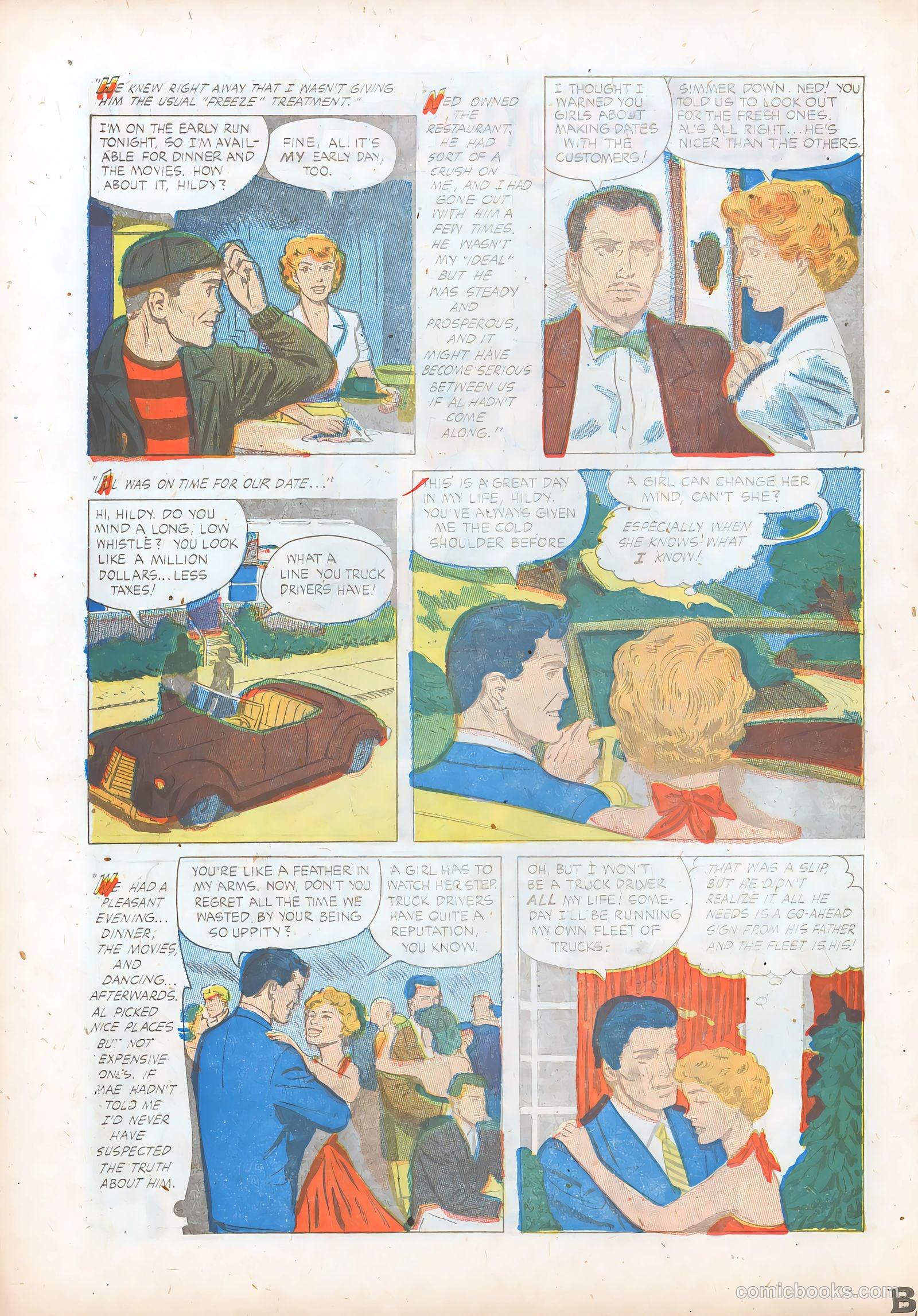 Teen-Age Romances #35 (1954) — page 20 of 36