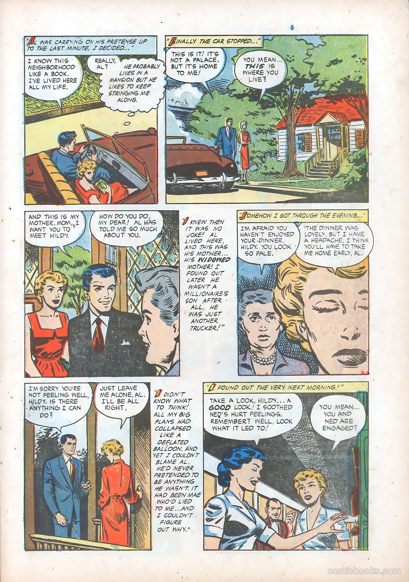 Teen-Age Romances #35 (1954) — page 23 of 36