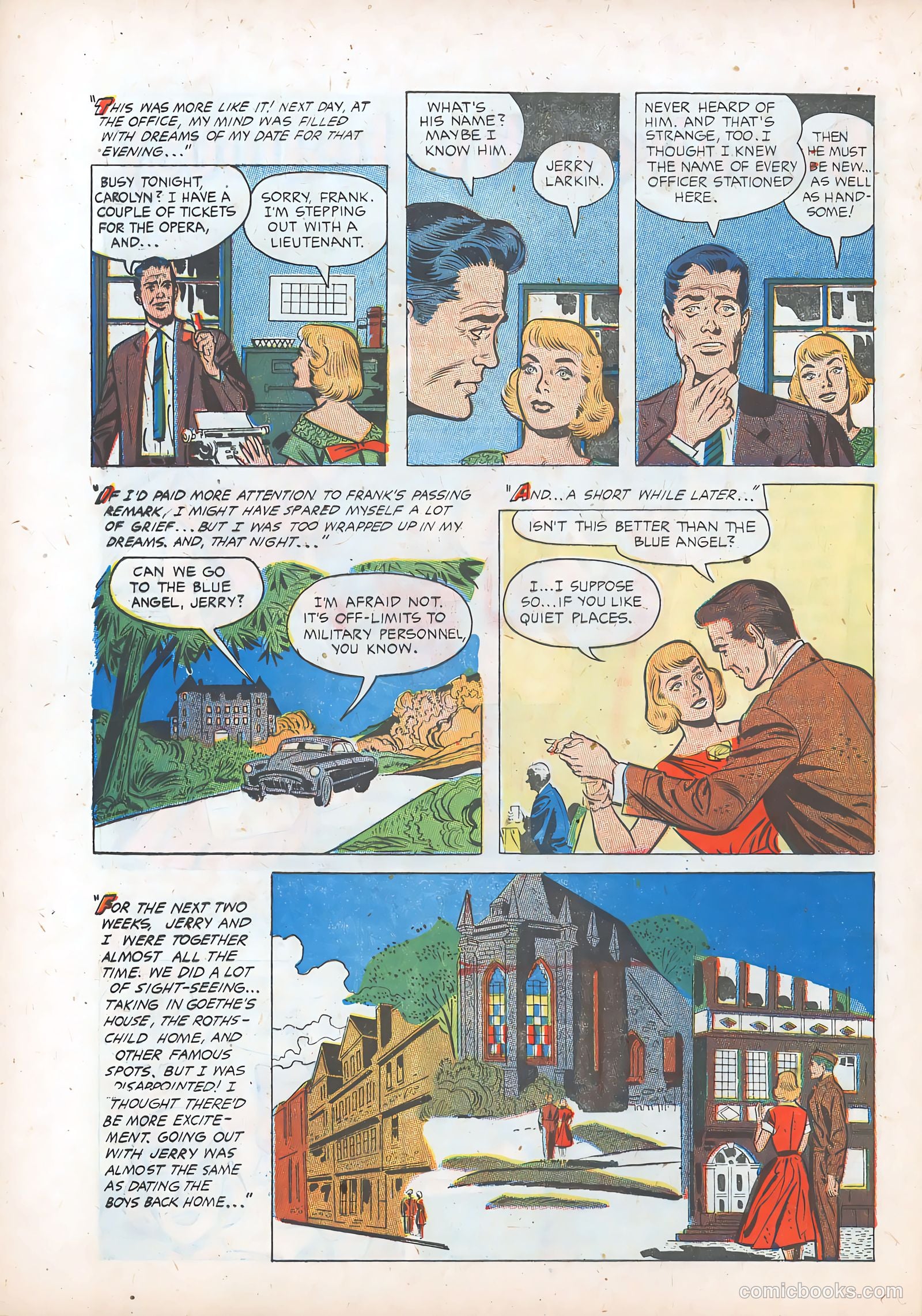 Teen-Age Romances #35 (1954) — page 28 of 36