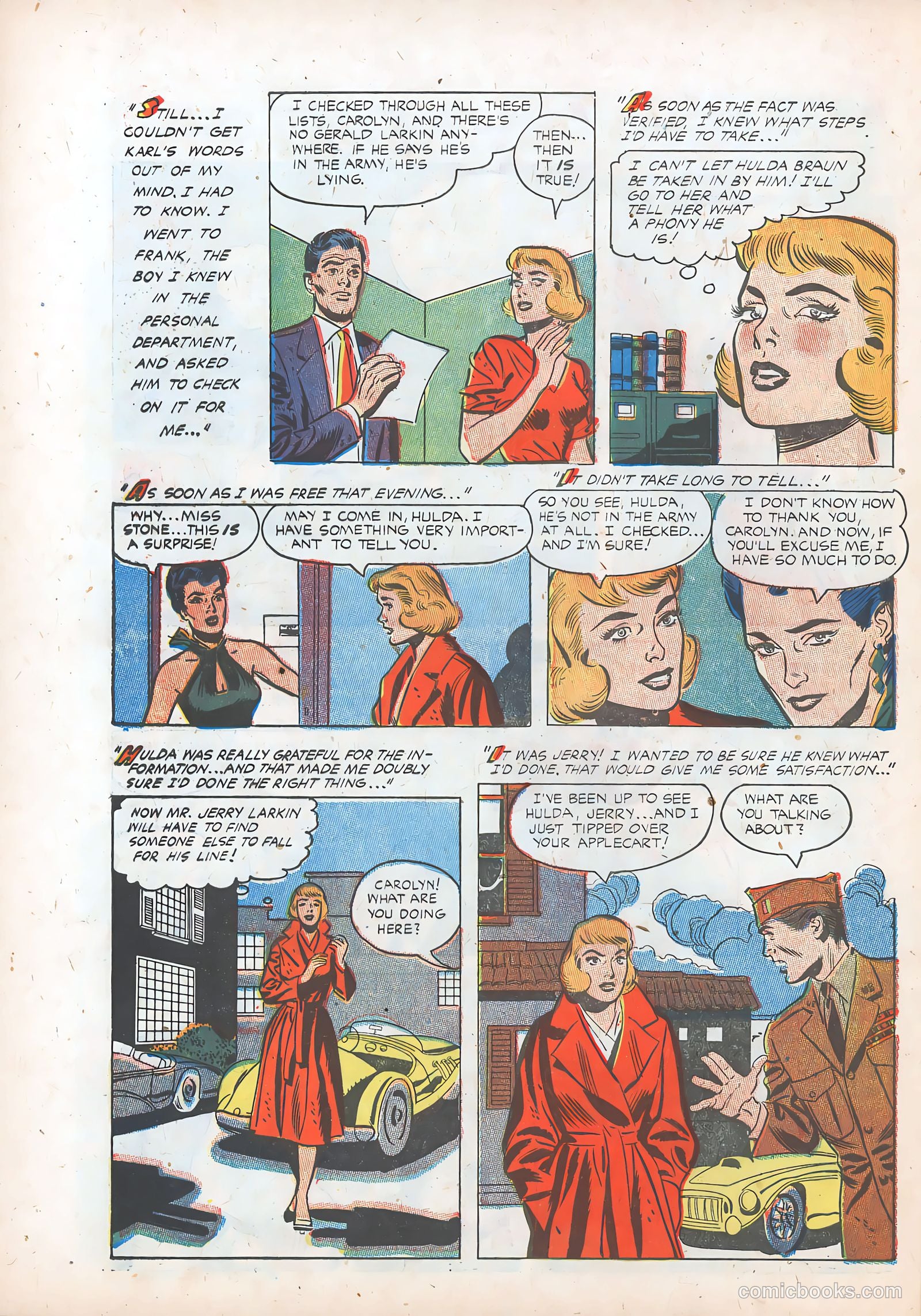 Teen-Age Romances #35 (1954) — page 32 of 36