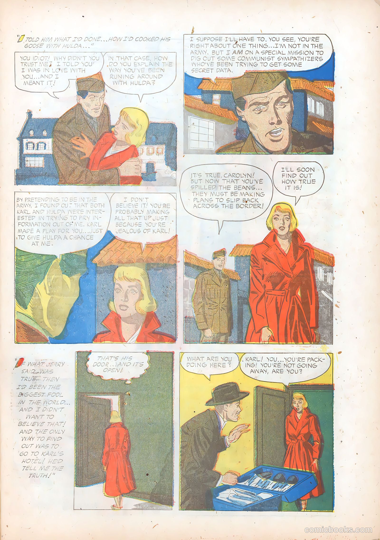 Teen-Age Romances #35 (1954) — page 33 of 36