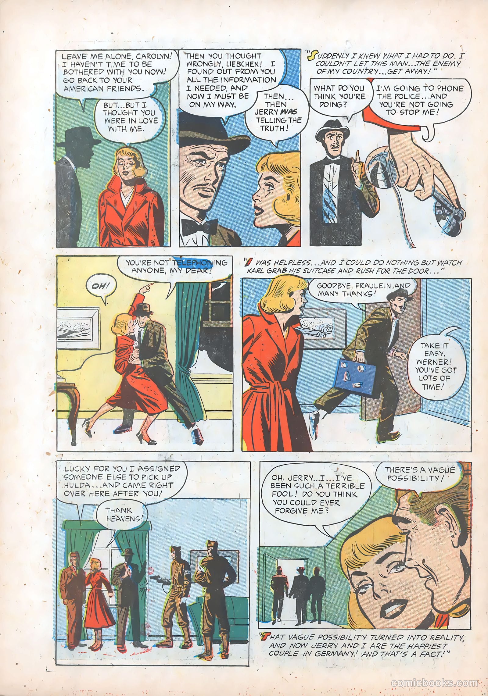 Teen-Age Romances #35 (1954) — page 34 of 36