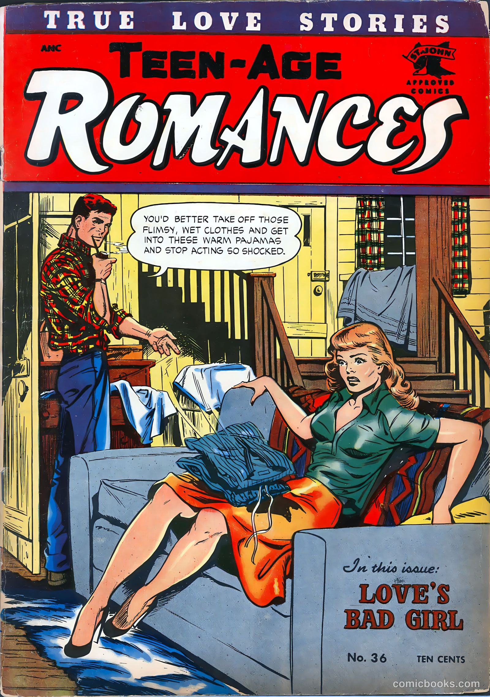 Teen-Age Romances #36 cover