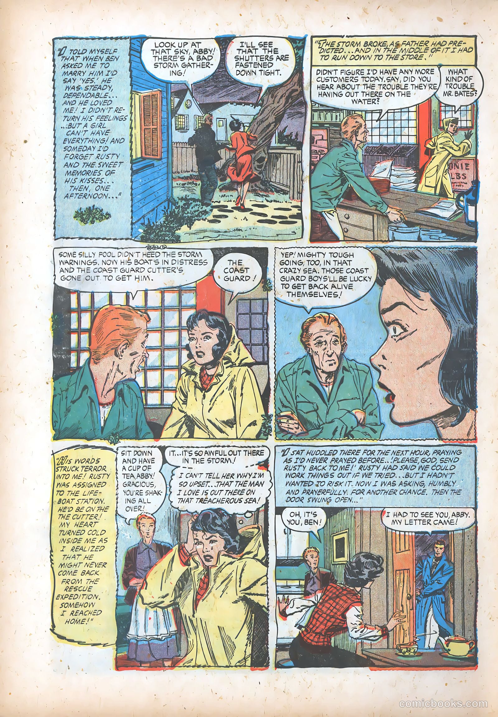 Teen-Age Romances #36 (1954) — page 8 of 36