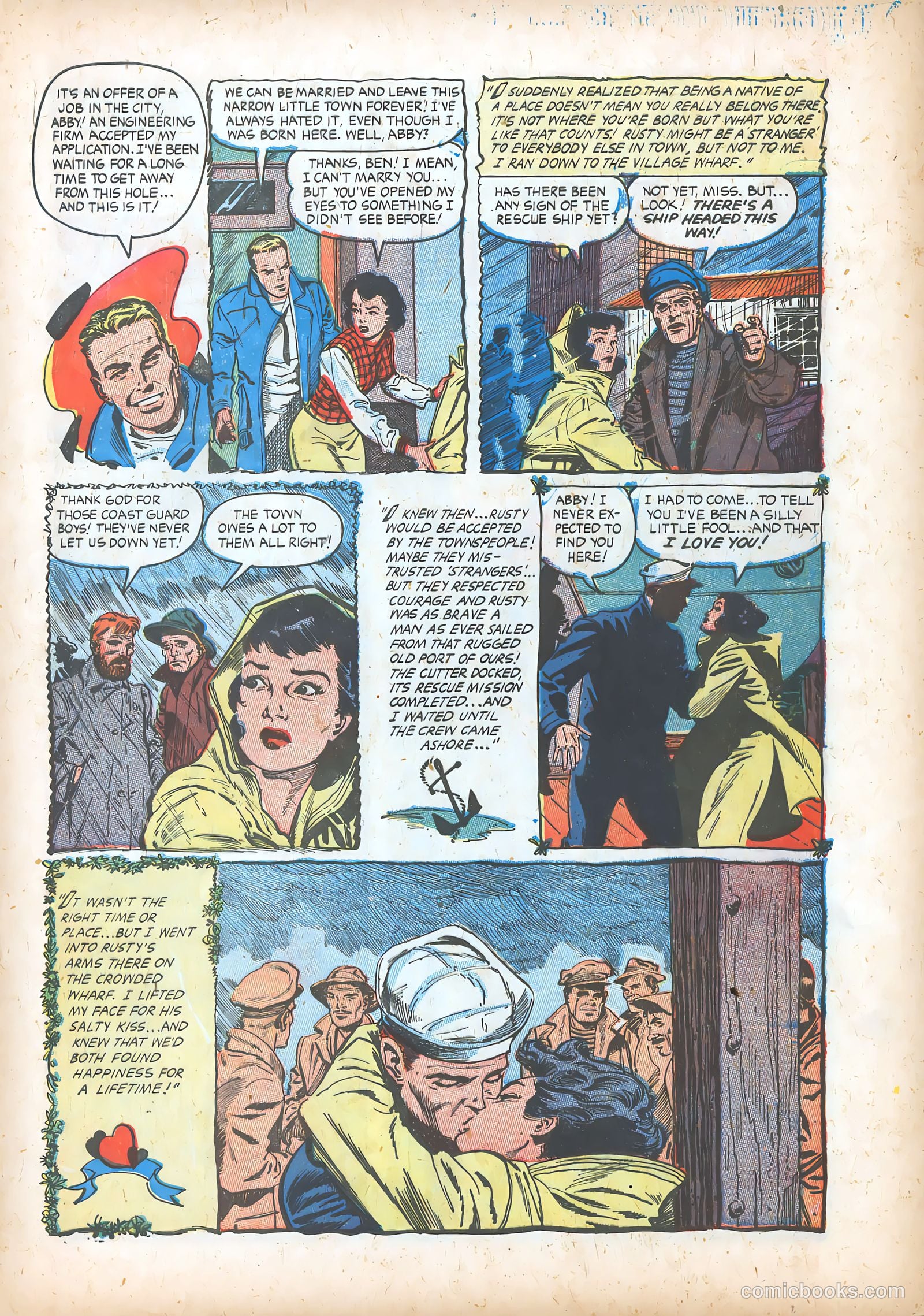 Teen-Age Romances #36 (1954) — page 9 of 36