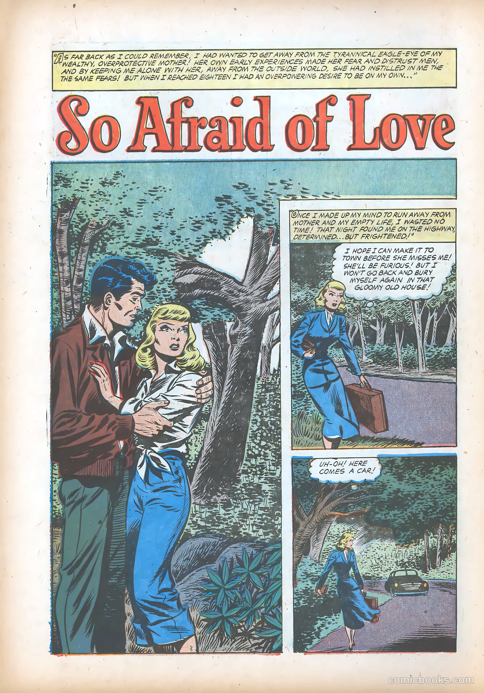 Teen-Age Romances #36 (1954) — page 10 of 36