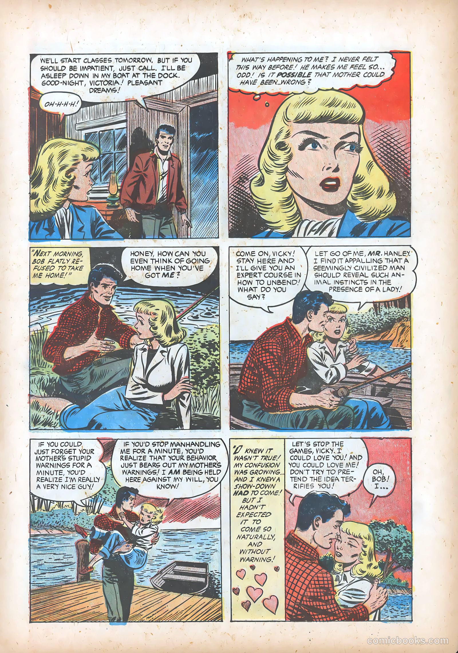 Teen-Age Romances #36 (1954) — page 13 of 36