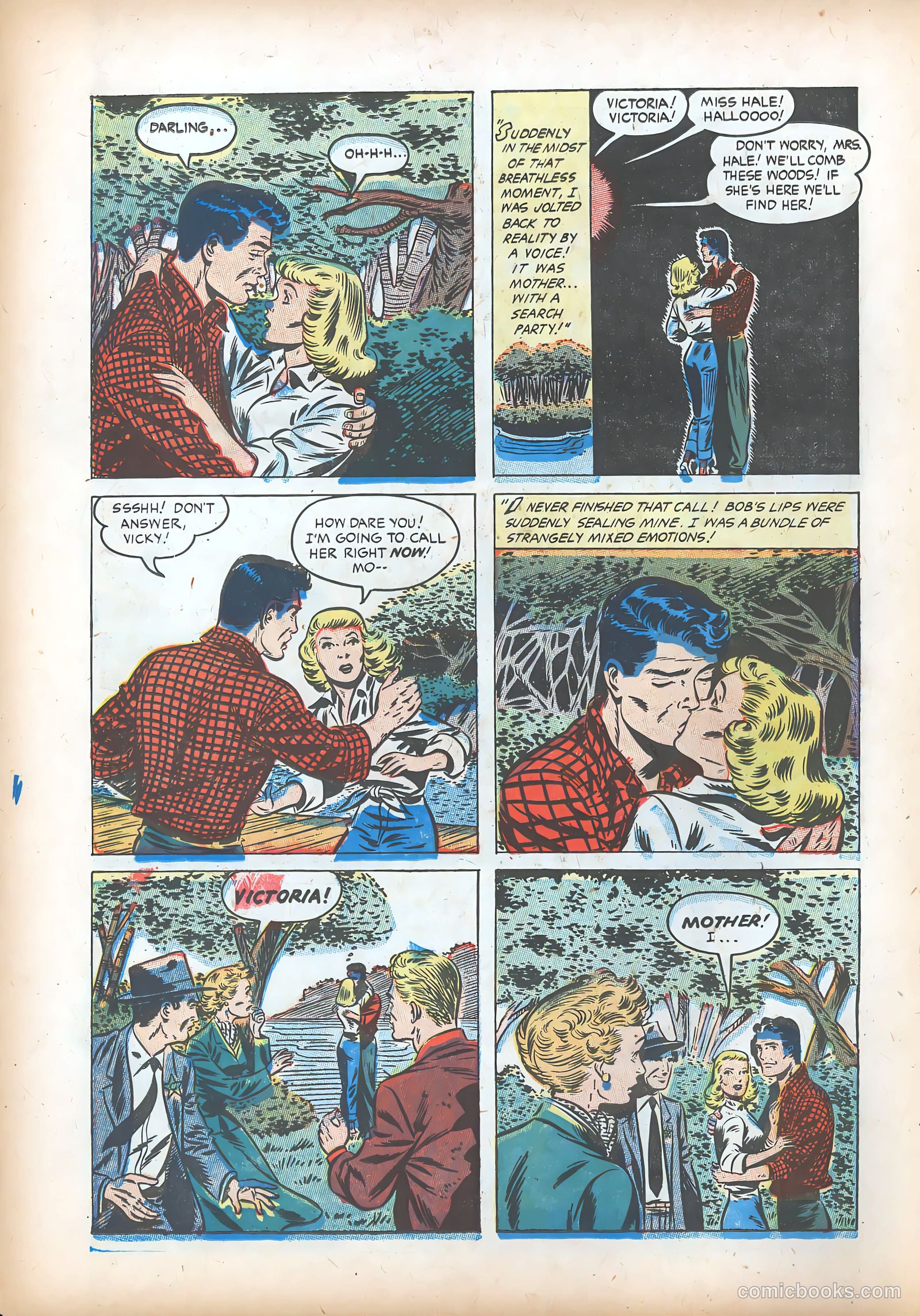 Teen-Age Romances #36 (1954) — page 14 of 36