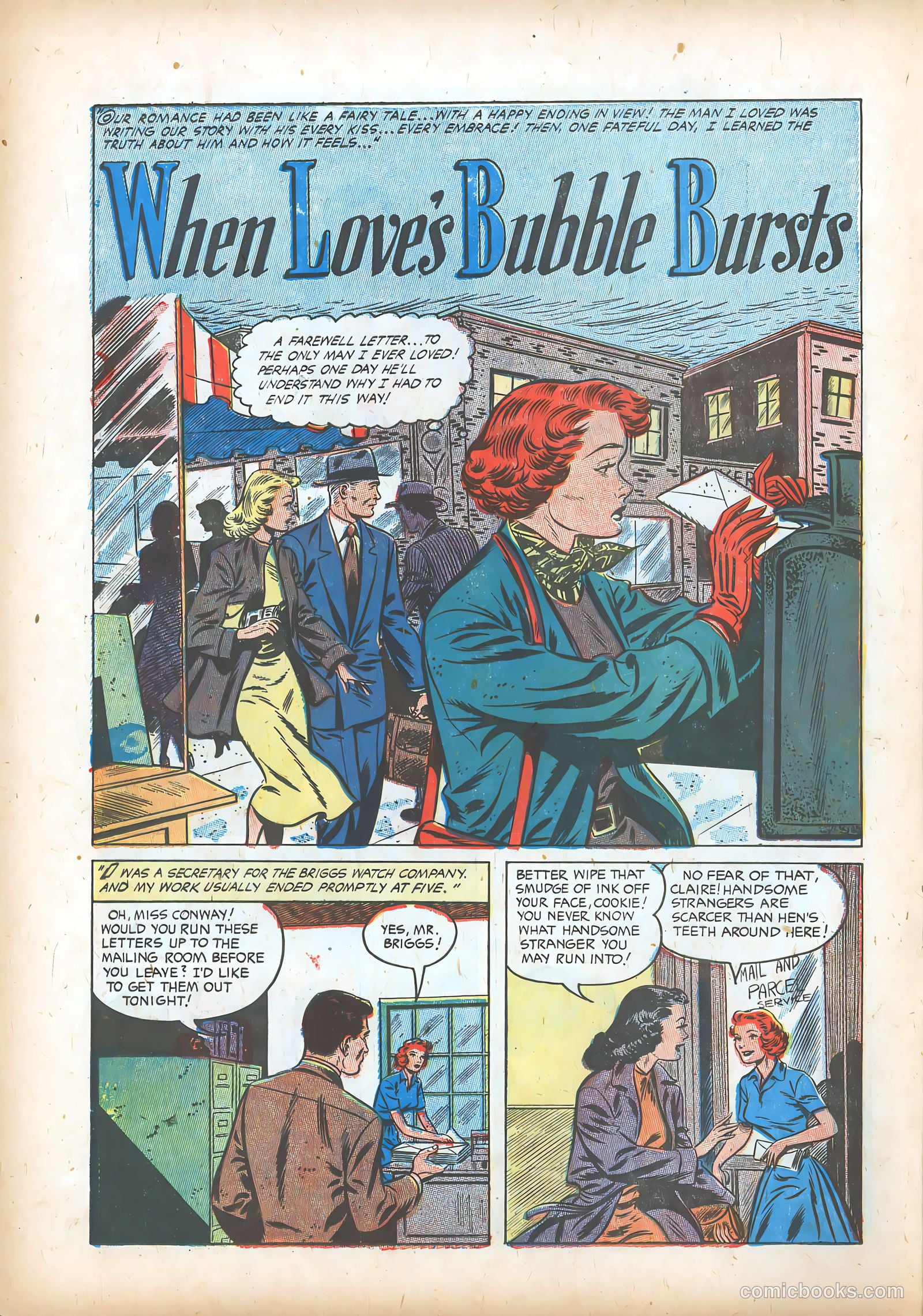 Teen-Age Romances #36 (1954) — page 16 of 36