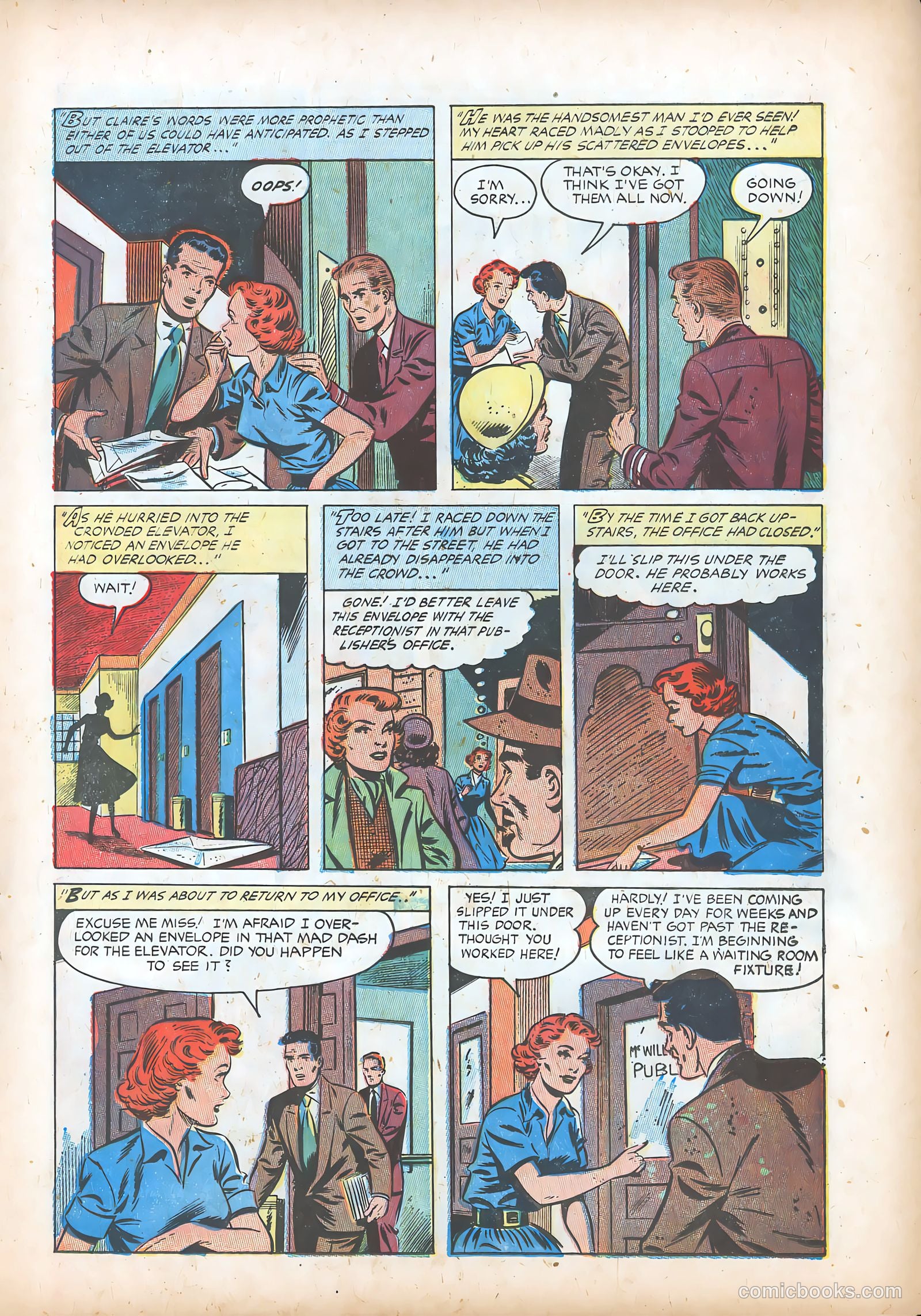 Teen-Age Romances #36 (1954) — page 17 of 36