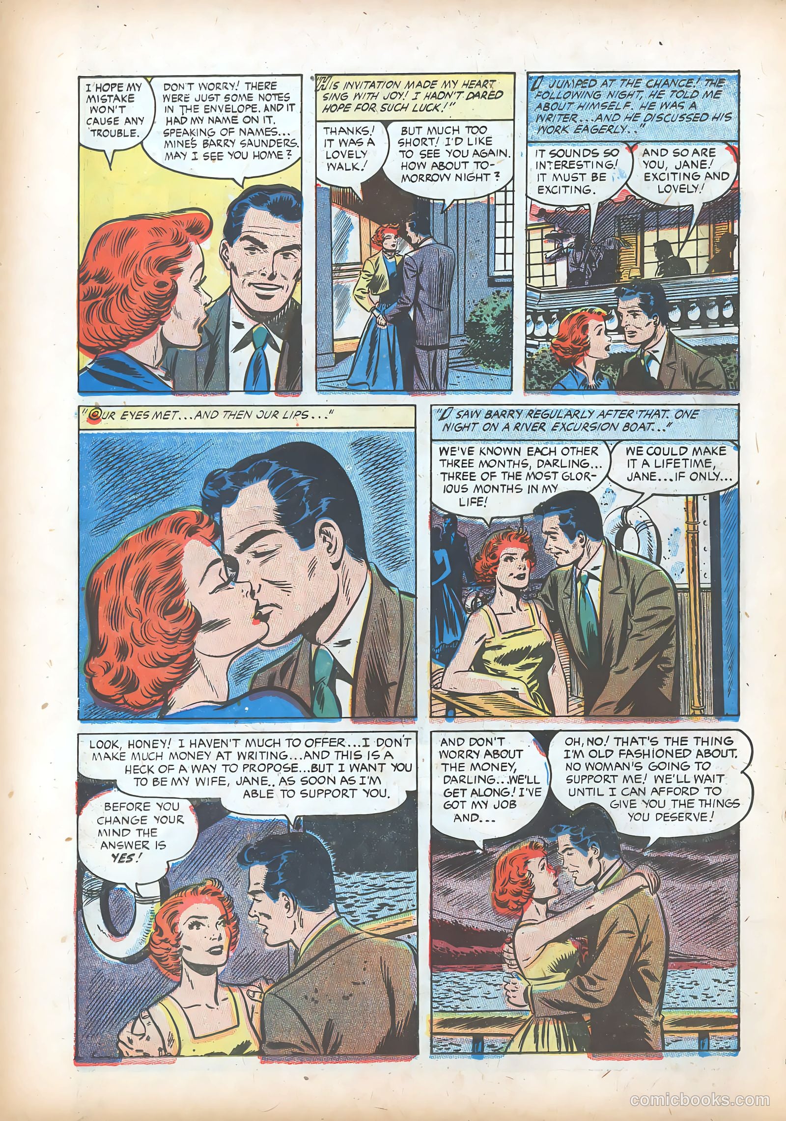 Teen-Age Romances #36 (1954) — page 18 of 36