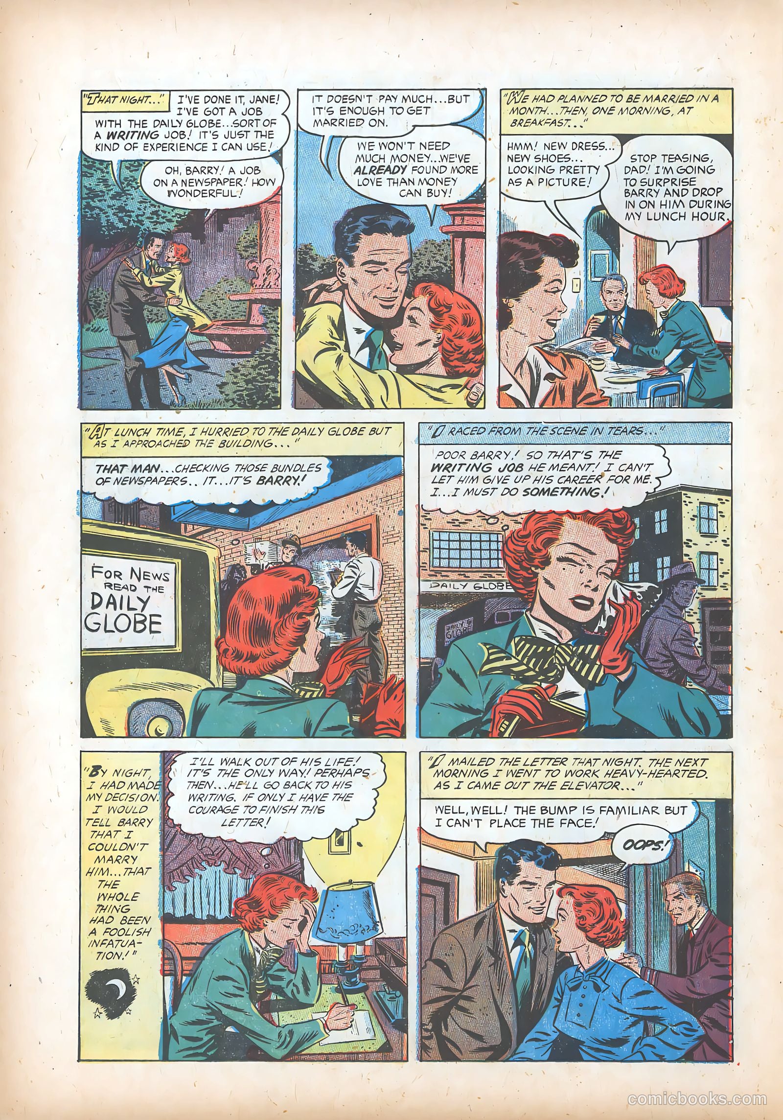 Teen-Age Romances #36 (1954) — page 20 of 36