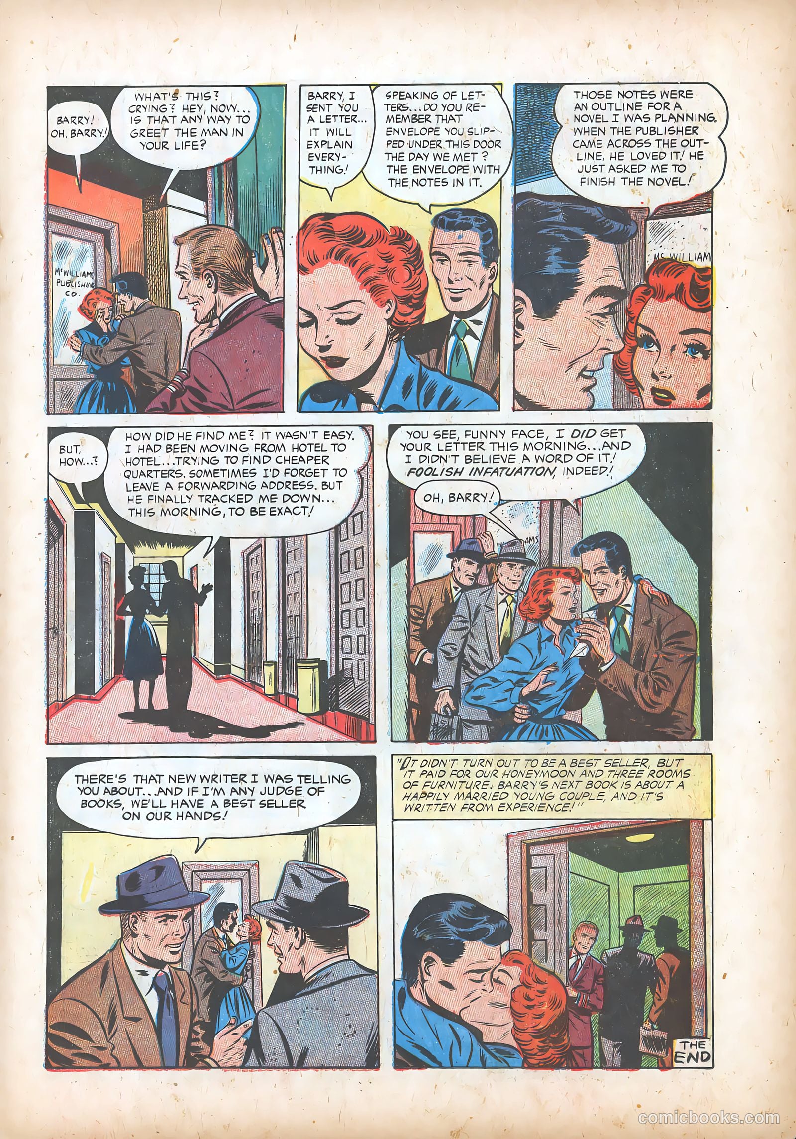 Teen-Age Romances #36 (1954) — page 21 of 36