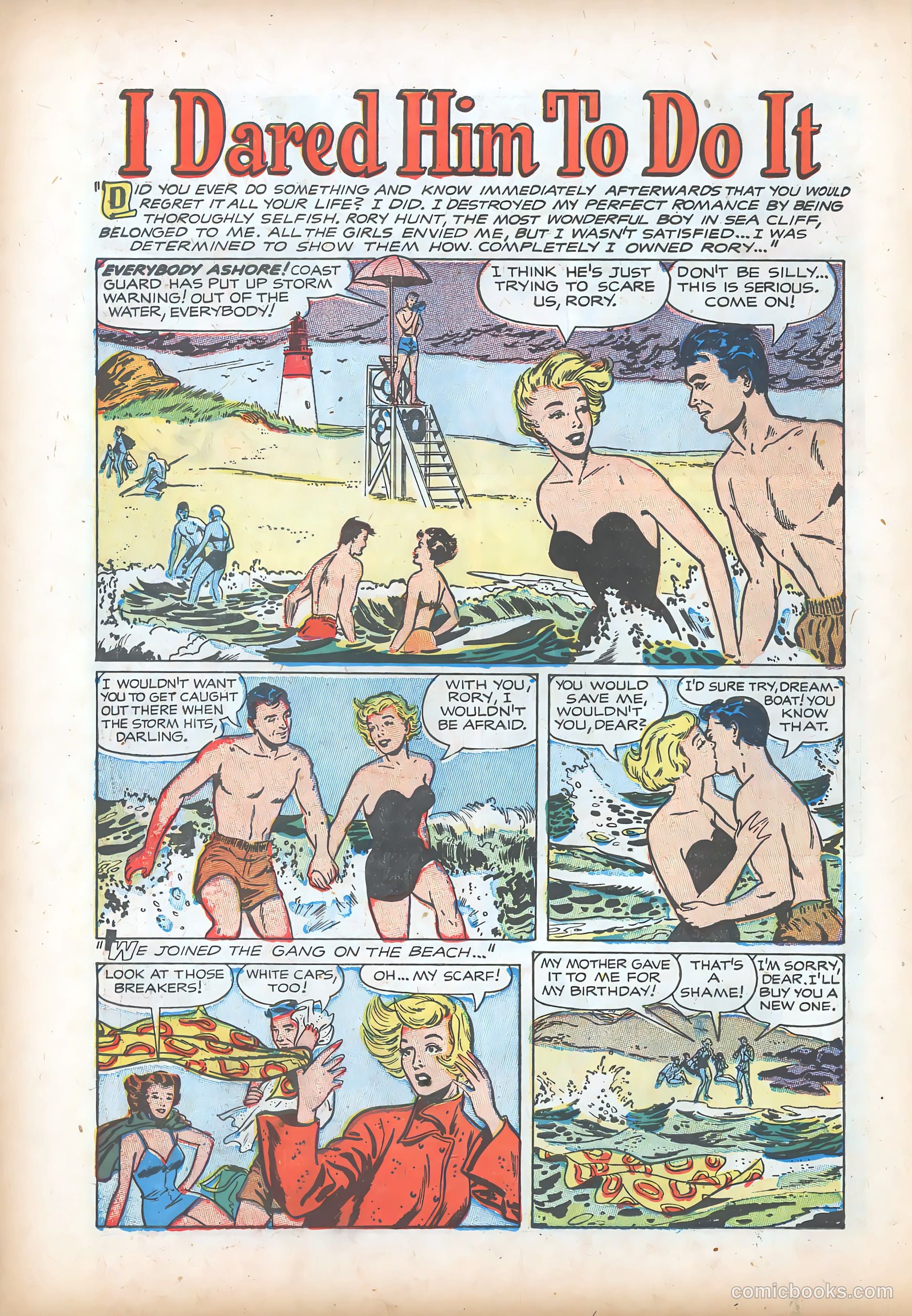 Teen-Age Romances #36 (1954) — page 22 of 36