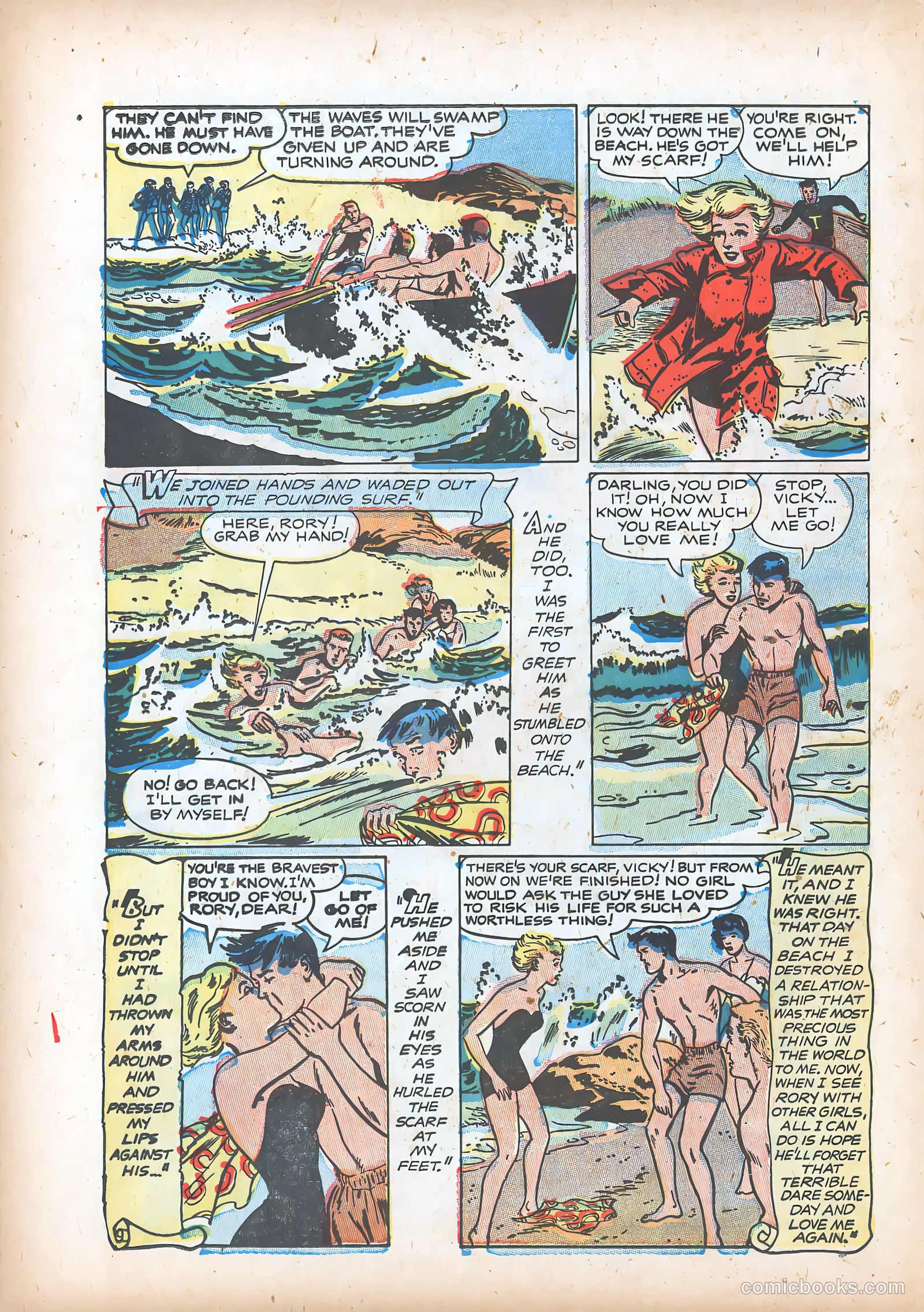 Teen-Age Romances #36 (1954) — page 24 of 36