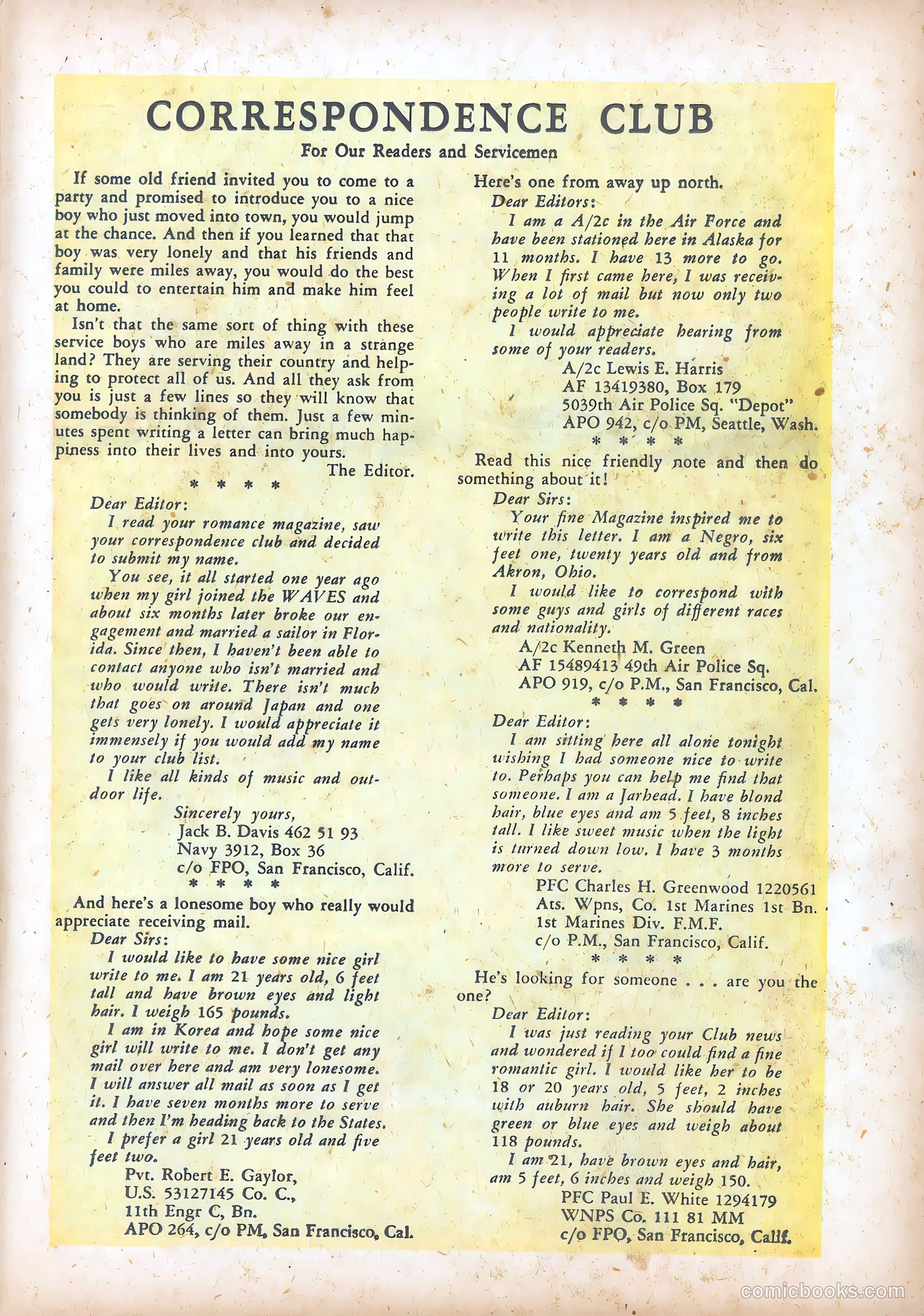 Teen-Age Romances #36 (1954) — page 25 of 36
