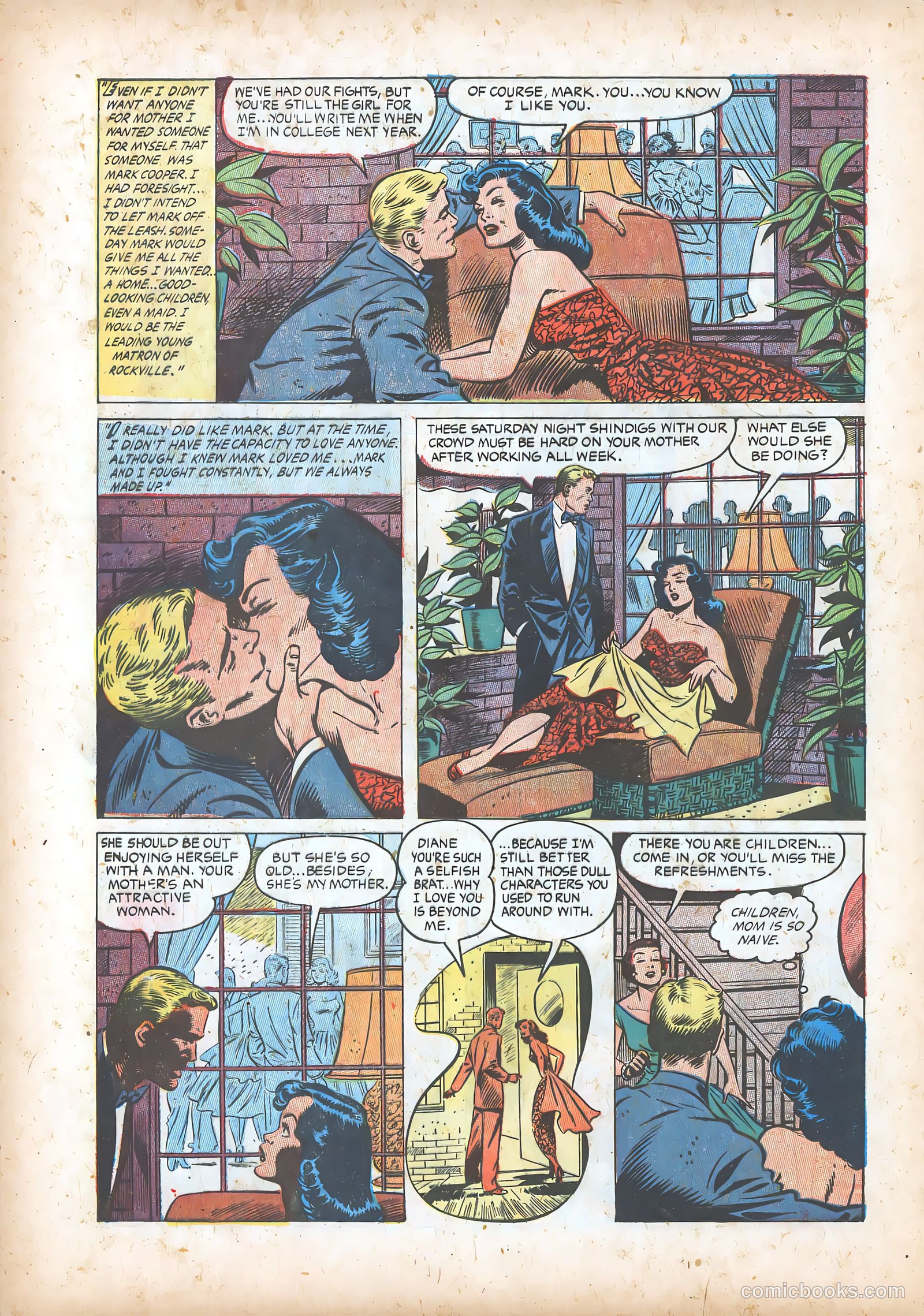Teen-Age Romances #36 (1954) — page 28 of 36