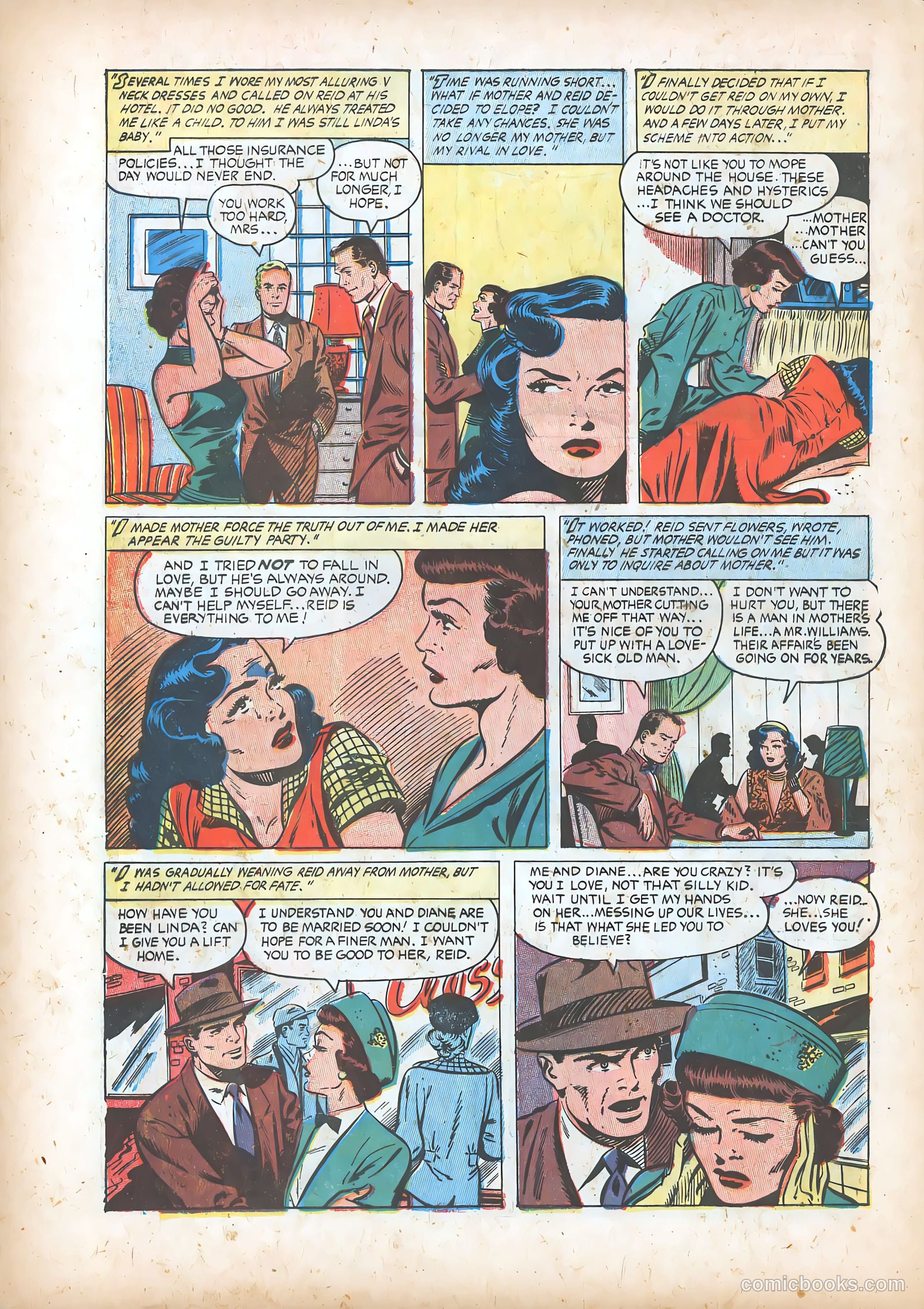 Teen-Age Romances #36 (1954) — page 32 of 36