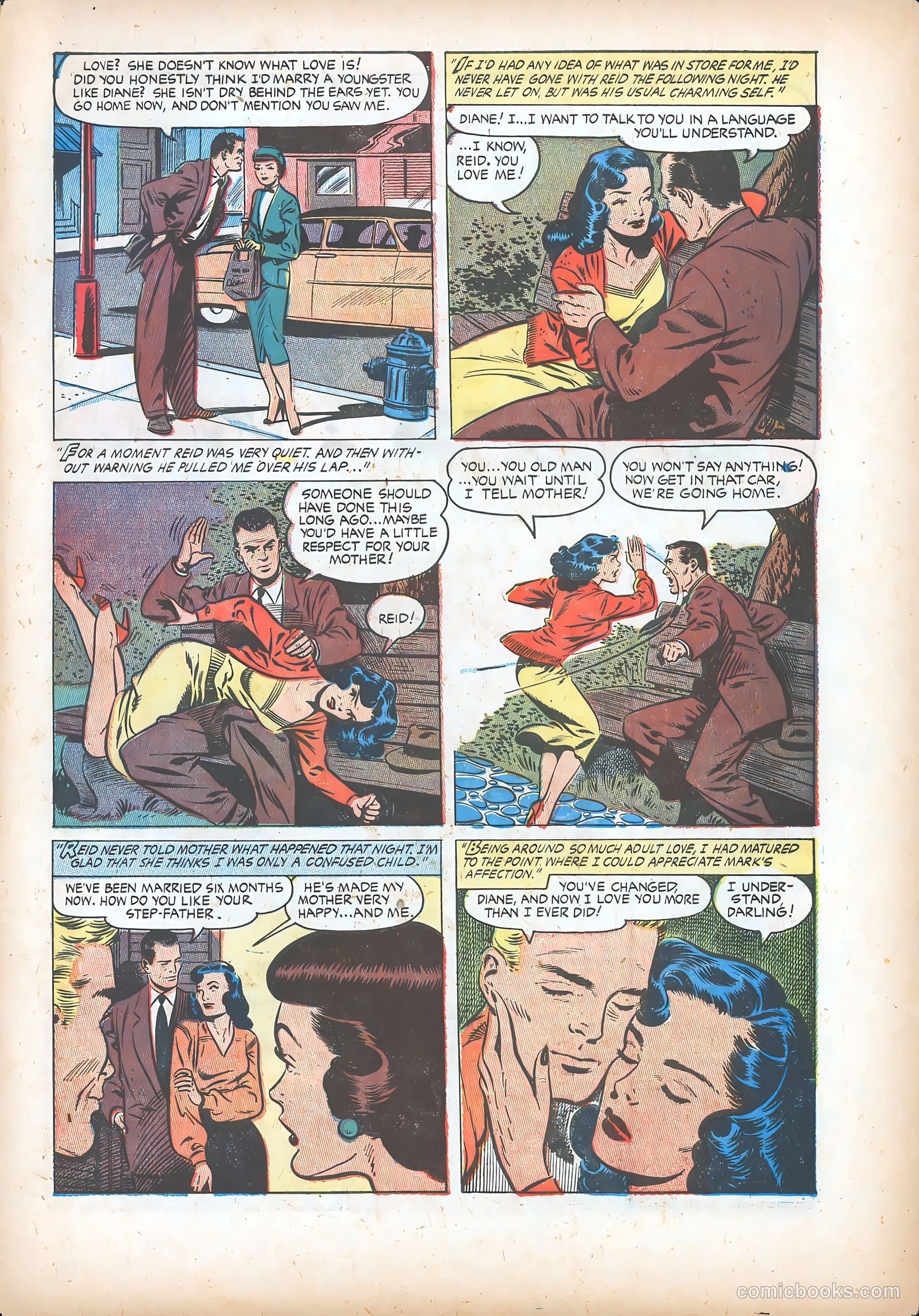 Teen-Age Romances #36 (1954) — page 33 of 36