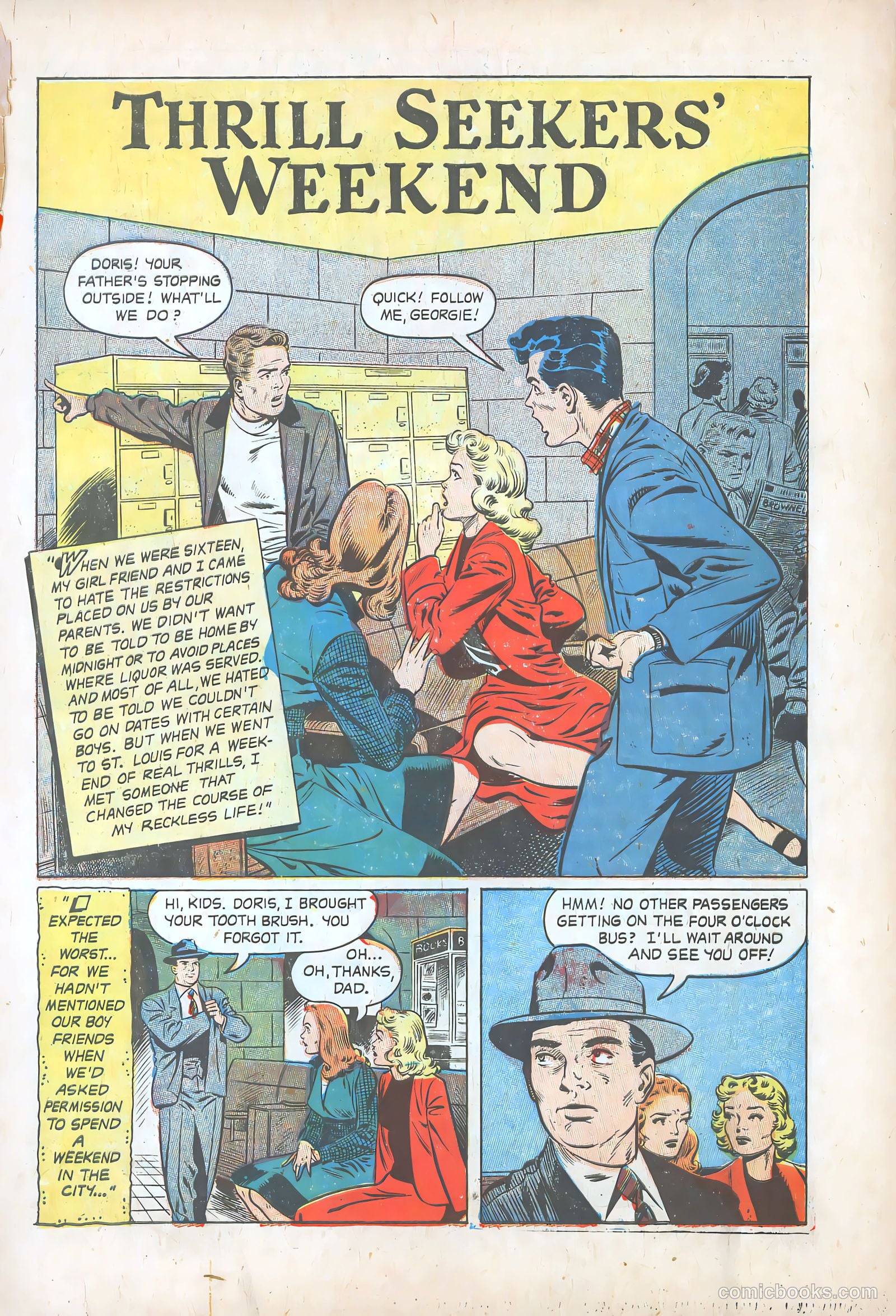 Teen-Age Romances #37 (1954) — page 3 of 36