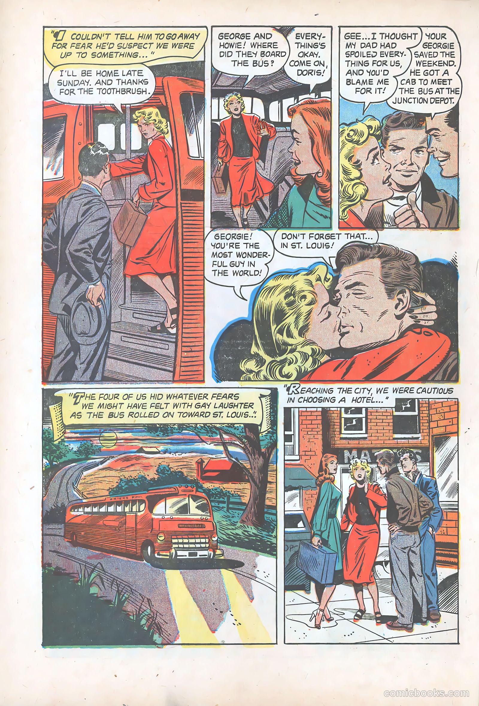 Teen-Age Romances #37 (1954) — page 4 of 36