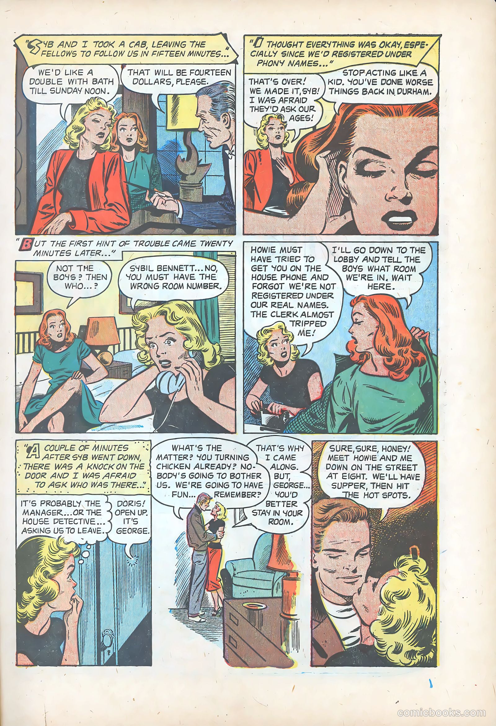 Teen-Age Romances #37 (1954) — page 5 of 36