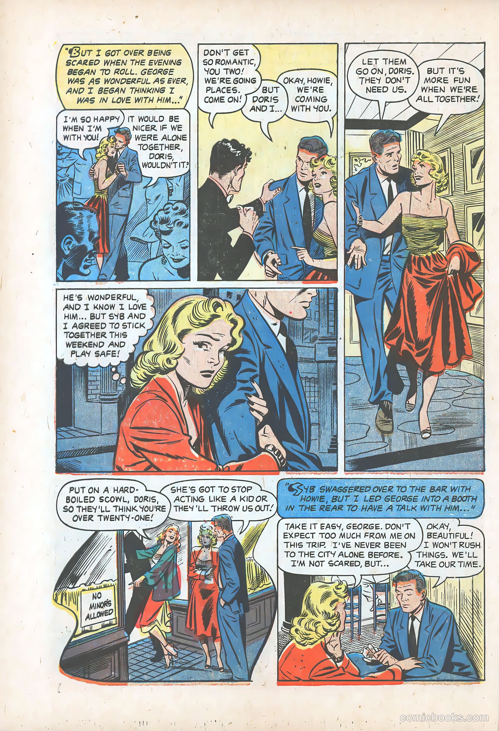 Teen-Age Romances #37 (1954) — page 6 of 36
