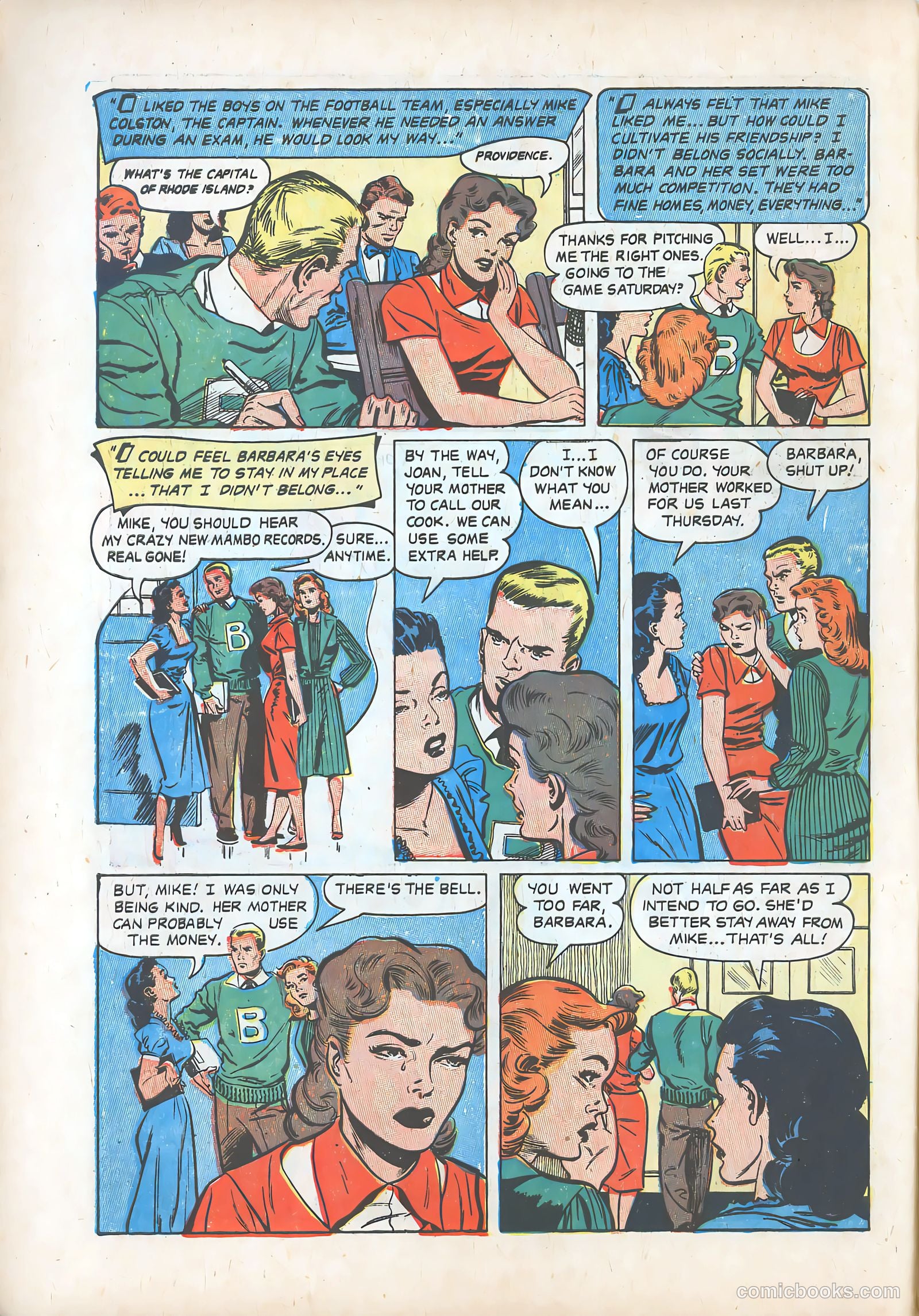 Teen-Age Romances #37 (1954) — page 10 of 36