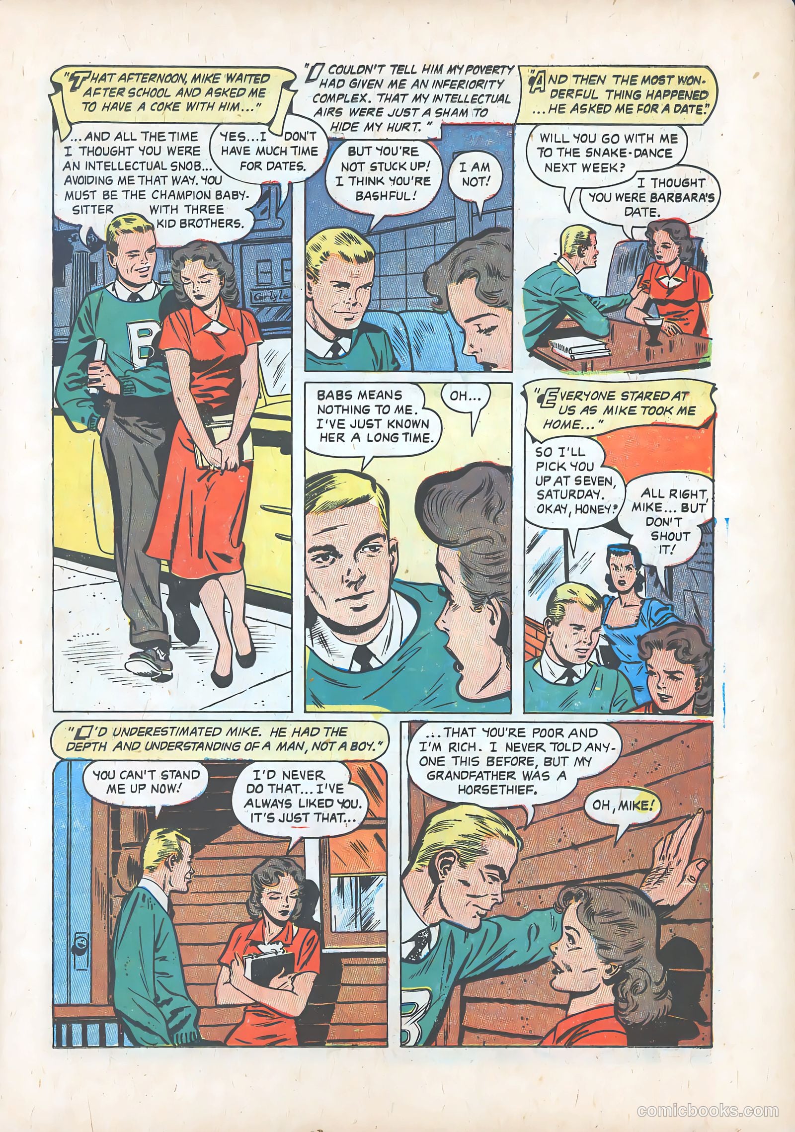Teen-Age Romances #37 (1954) — page 11 of 36