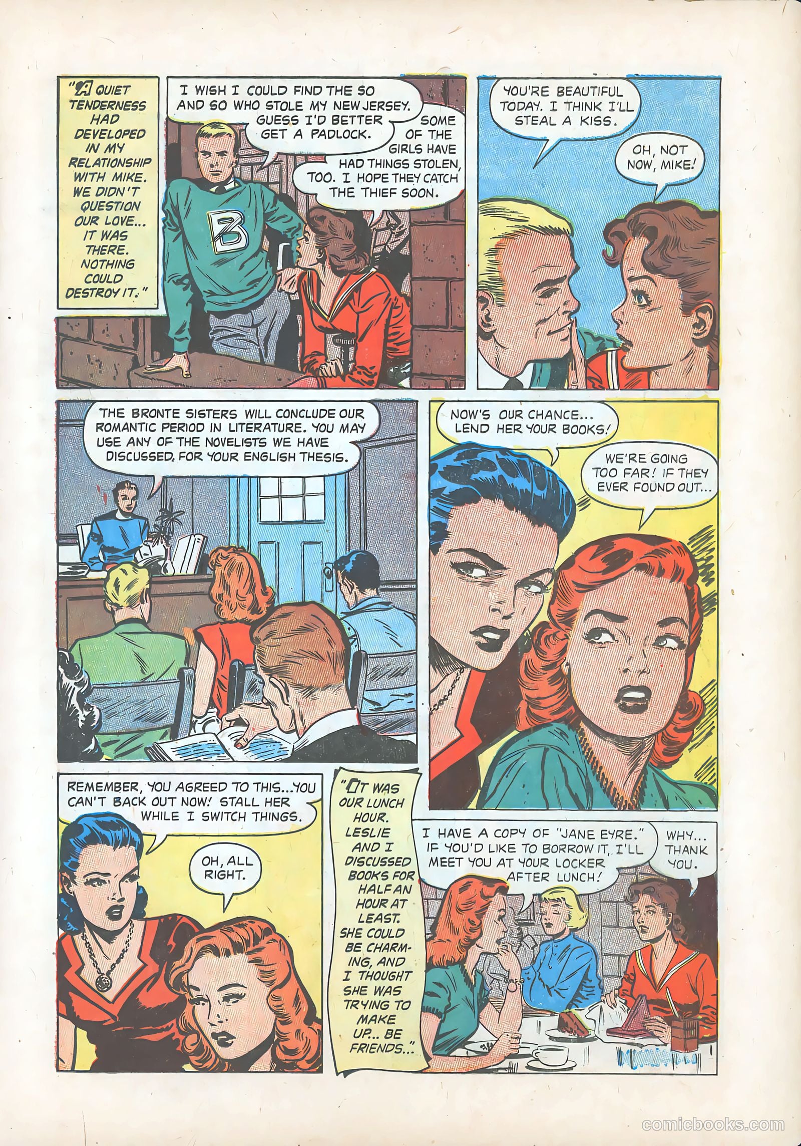 Teen-Age Romances #37 (1954) — page 13 of 36