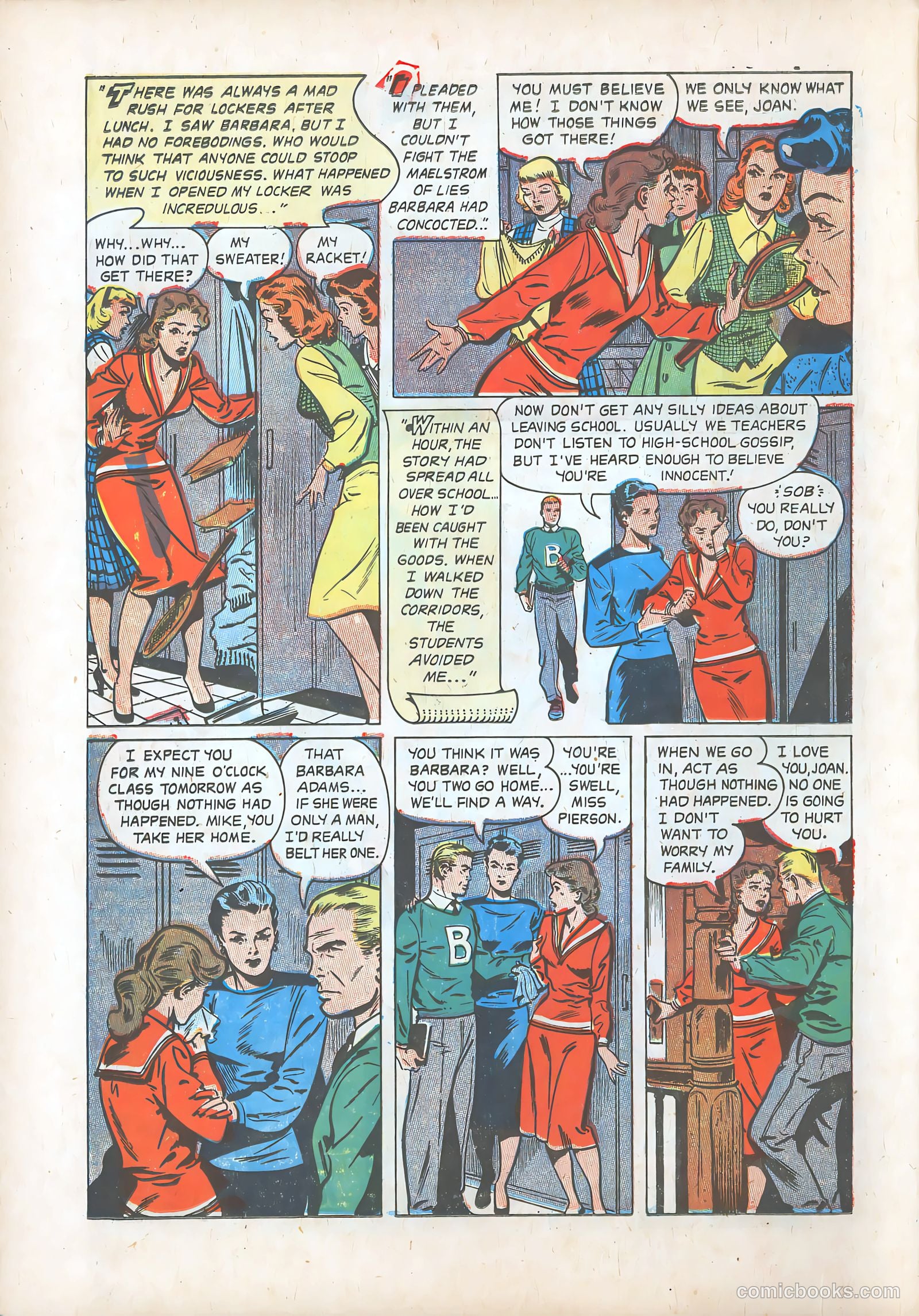 Teen-Age Romances #37 (1954) — page 14 of 36