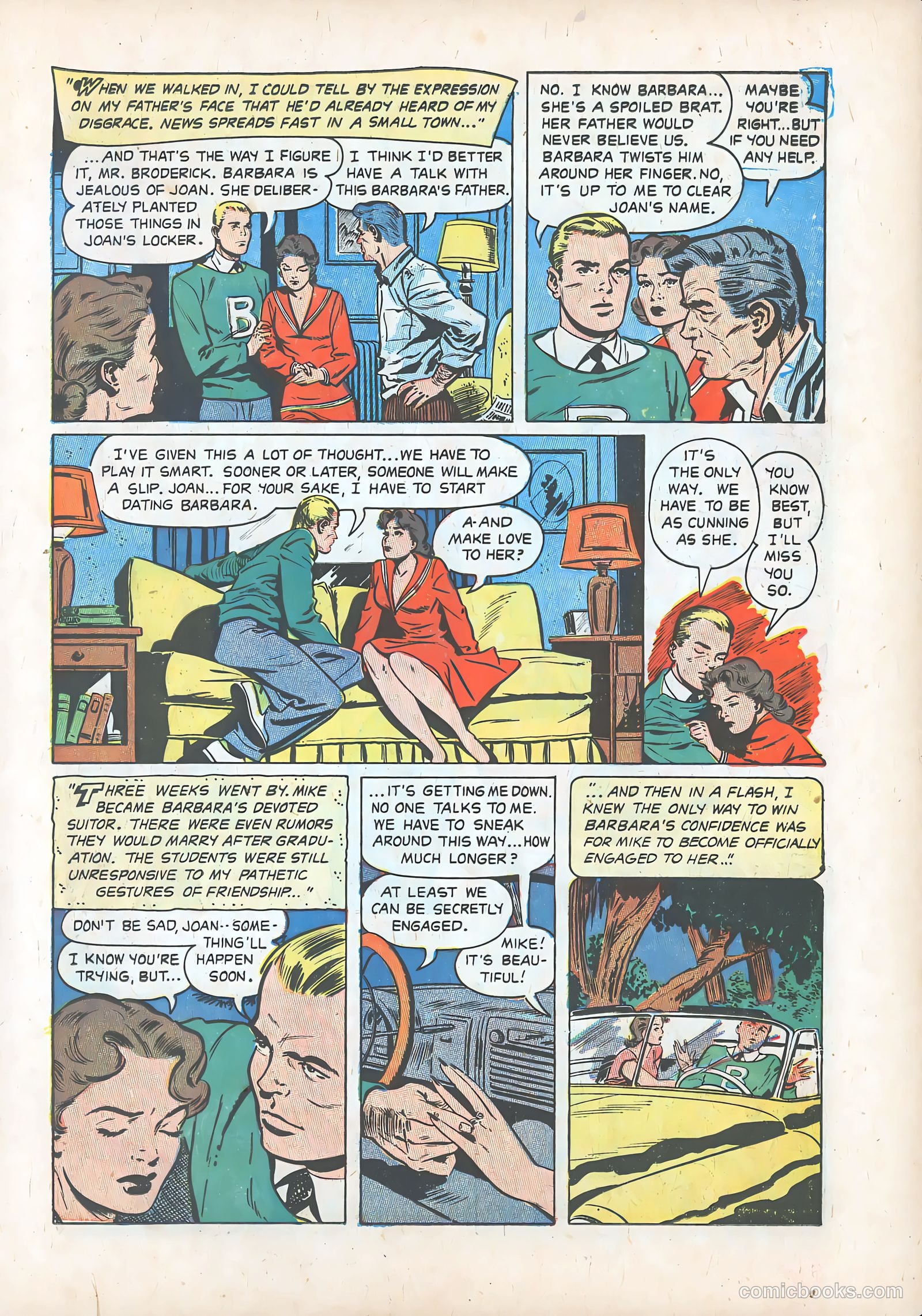 Teen-Age Romances #37 (1954) — page 15 of 36