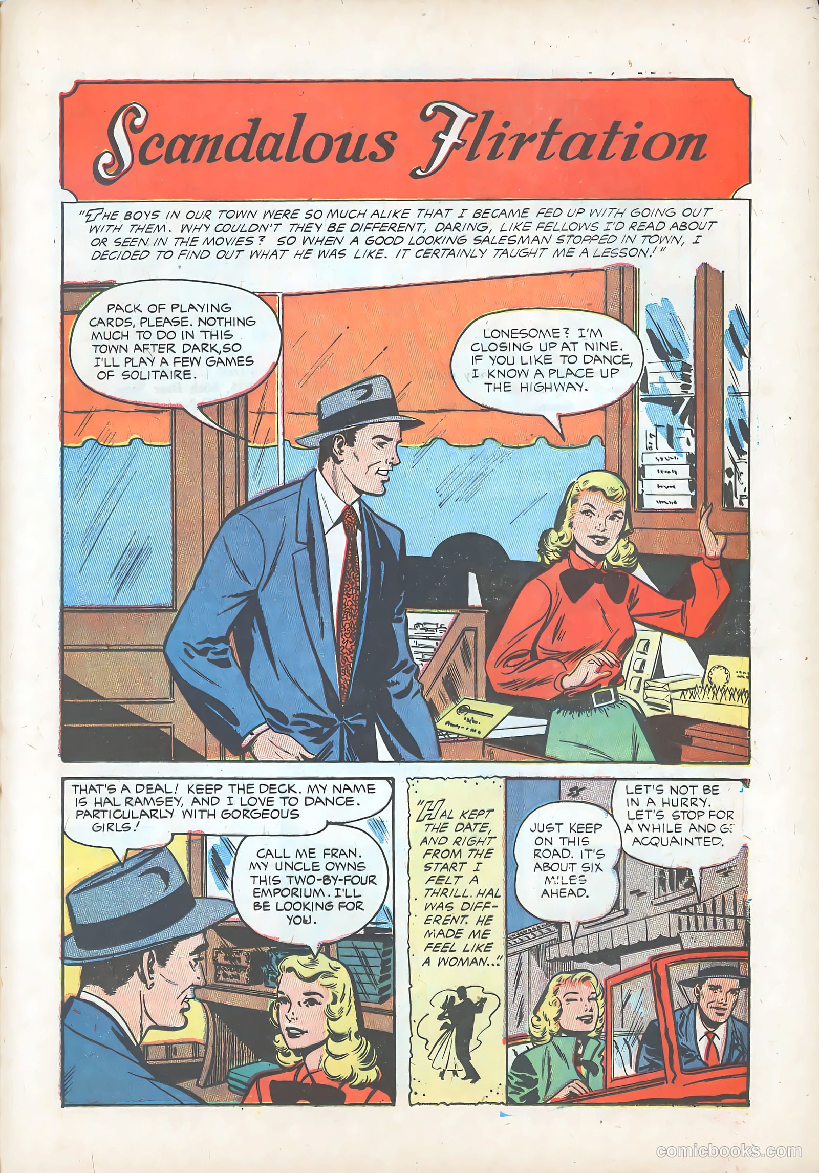 Teen-Age Romances #37 (1954) — page 25 of 36