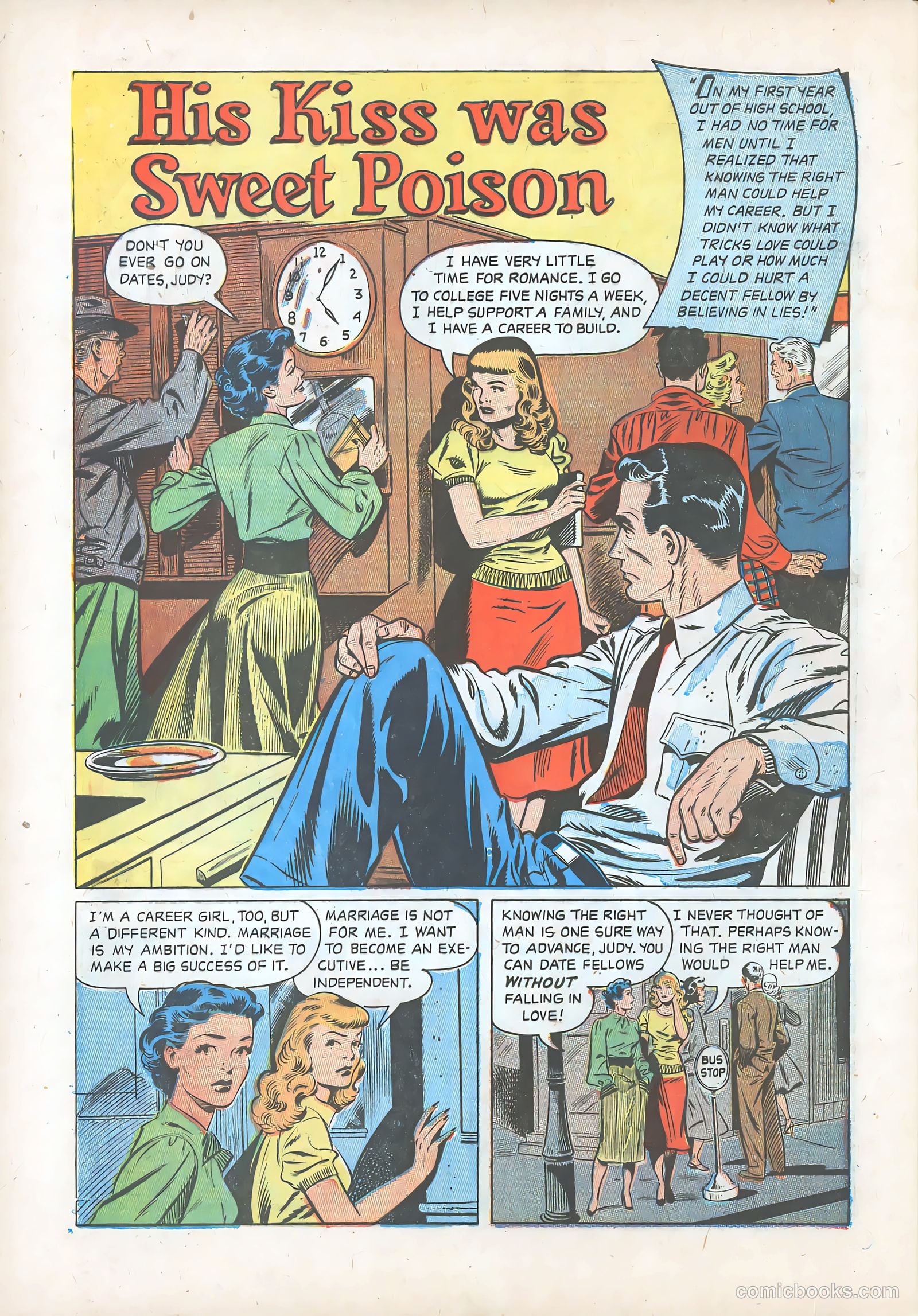 Teen-Age Romances #37 (1954) — page 28 of 36