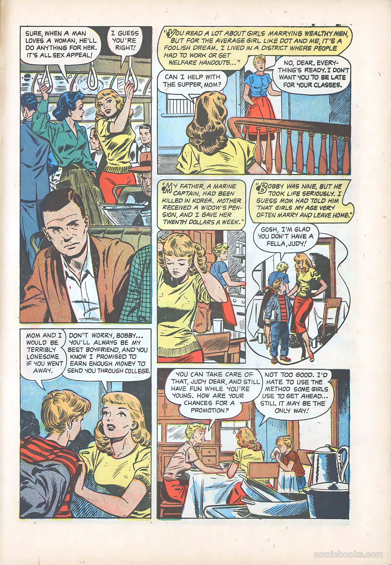 Teen-Age Romances #37 (1954) — page 29 of 36