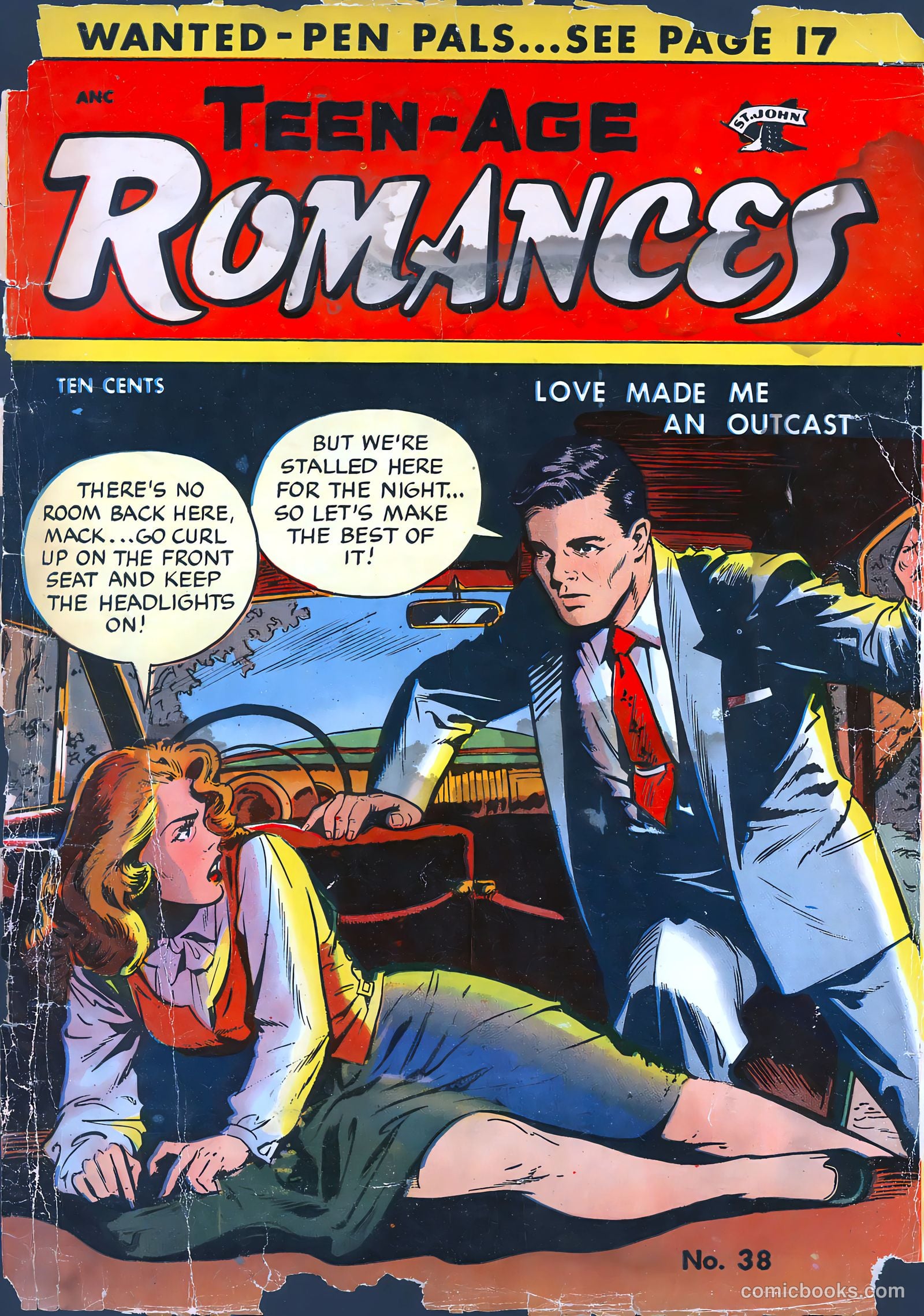 Teen-Age Romances #38 cover