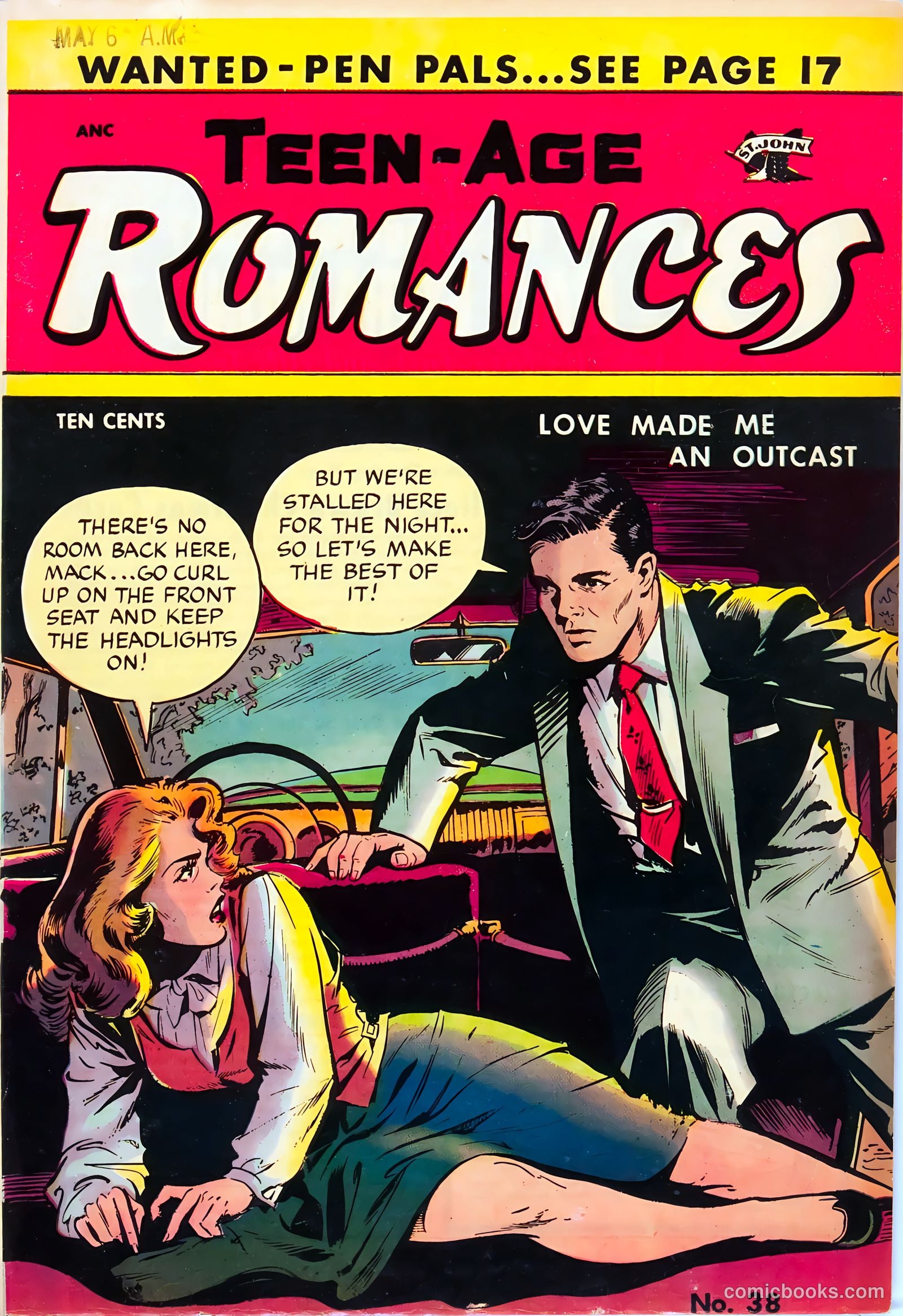 Teen-Age Romances #38 (1954) — page 2 of 37