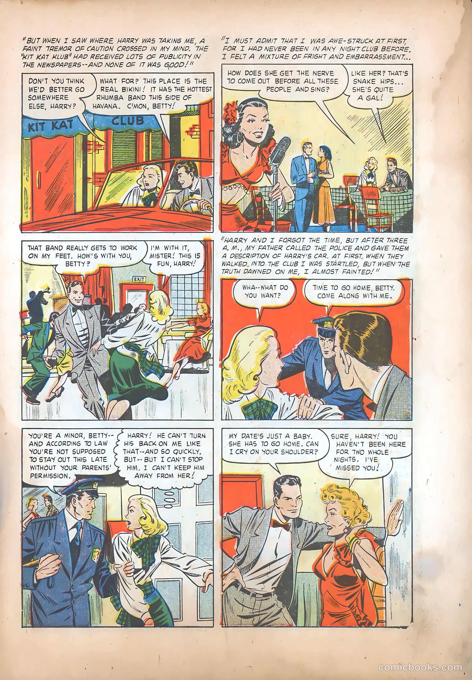 Teen-Age Romances #38 (1954) — page 8 of 37