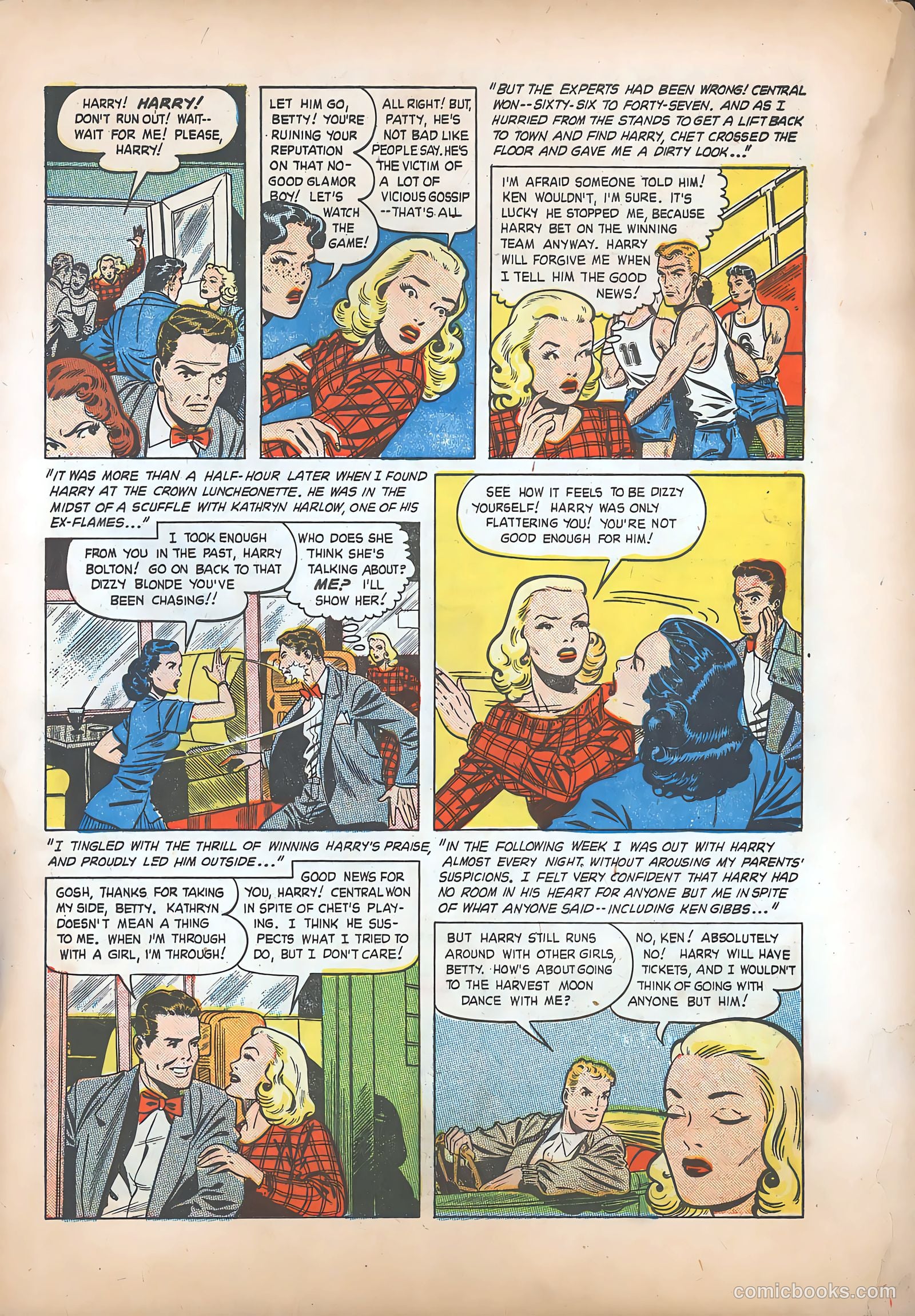 Teen-Age Romances #38 (1954) — page 10 of 37