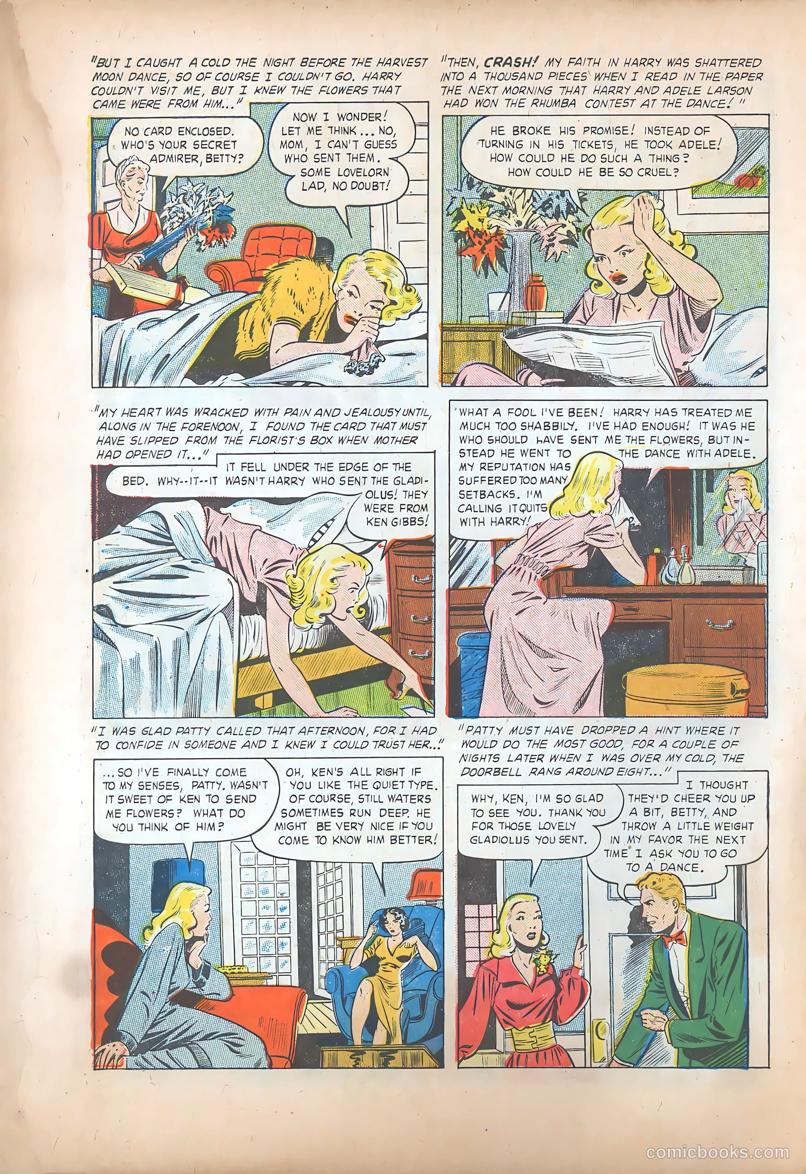 Teen-Age Romances #38 (1954) — page 11 of 37