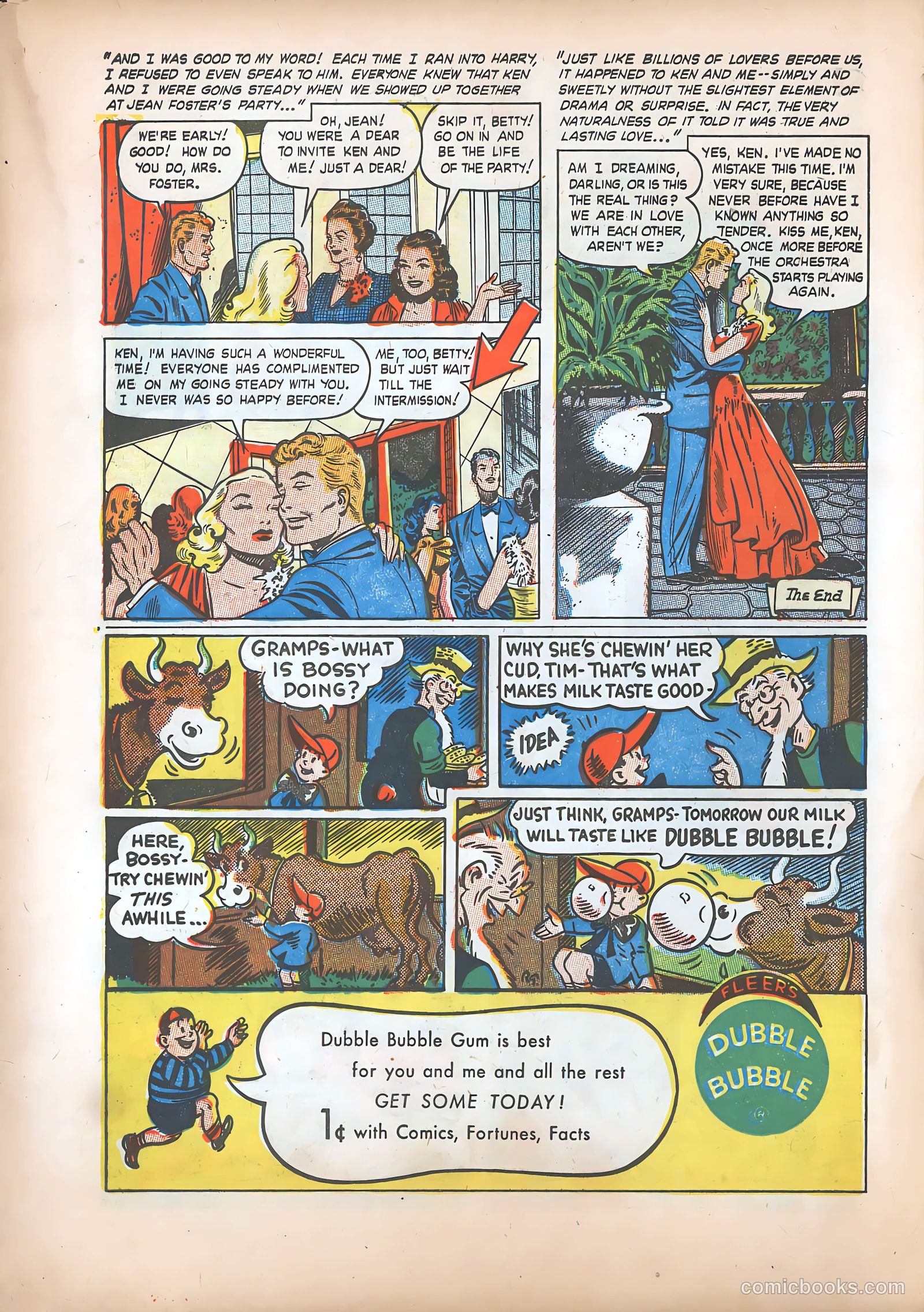 Teen-Age Romances #38 (1954) — page 13 of 37