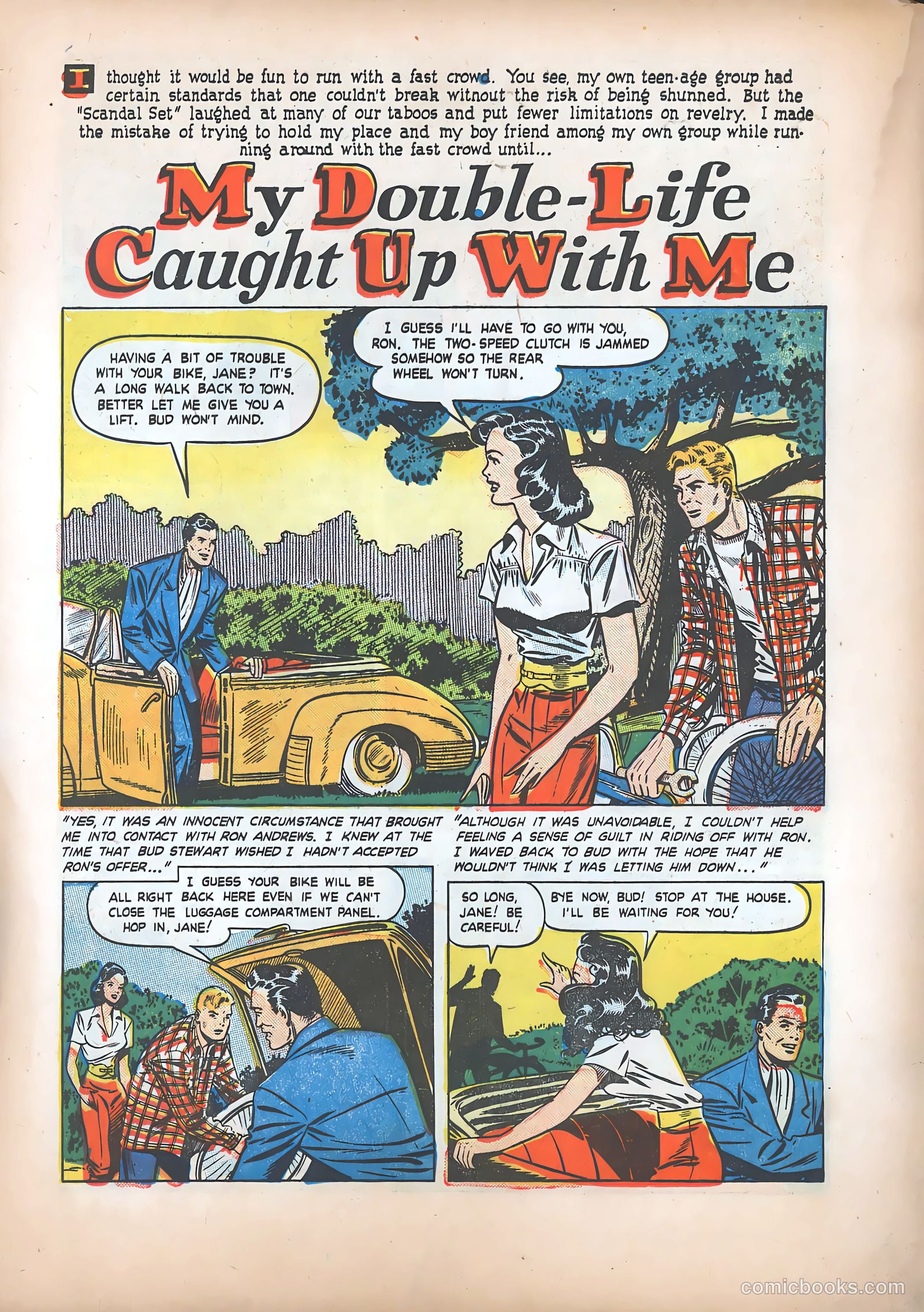 Teen-Age Romances #38 (1954) — page 14 of 37