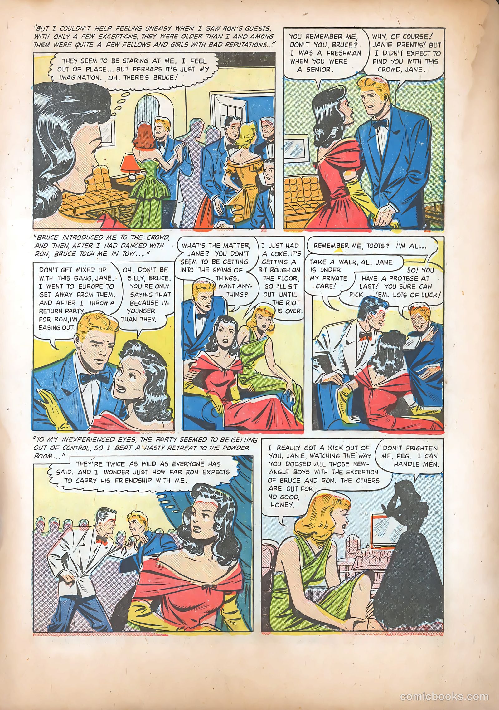 Teen-Age Romances #38 (1954) — page 16 of 37